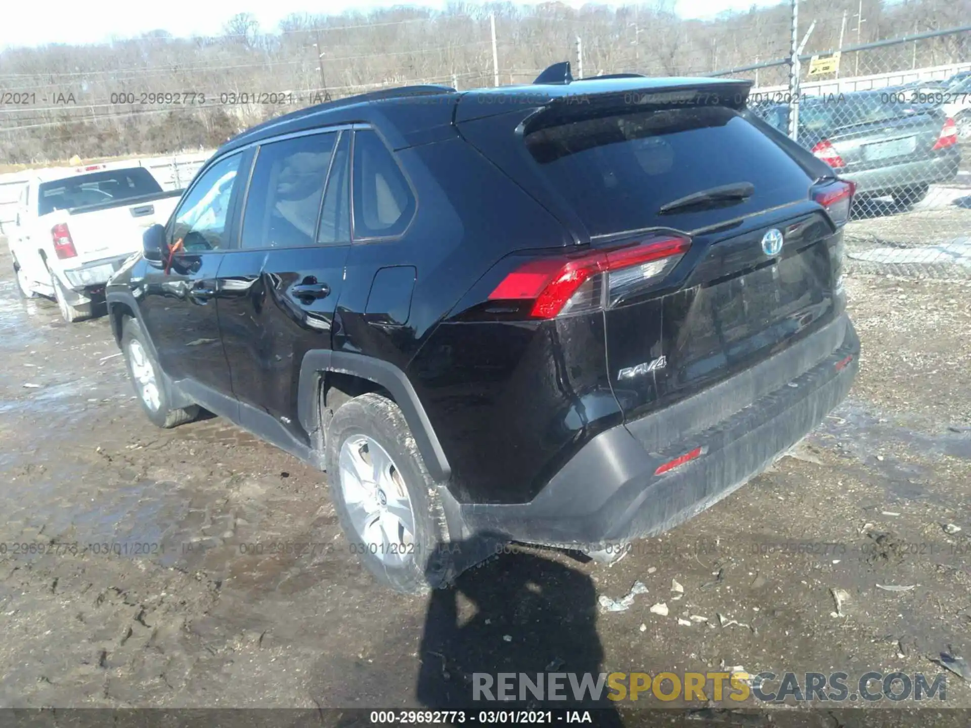 3 Photograph of a damaged car 2T3RWRFV1KW009219 TOYOTA RAV4 2019