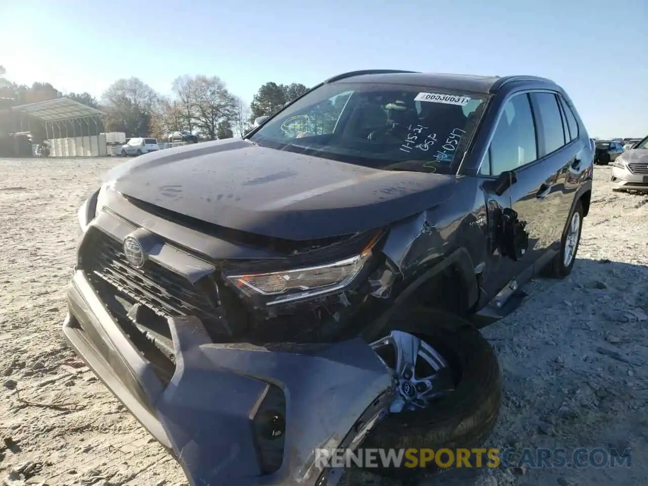 2 Photograph of a damaged car 2T3RWRFV1KW010547 TOYOTA RAV4 2019