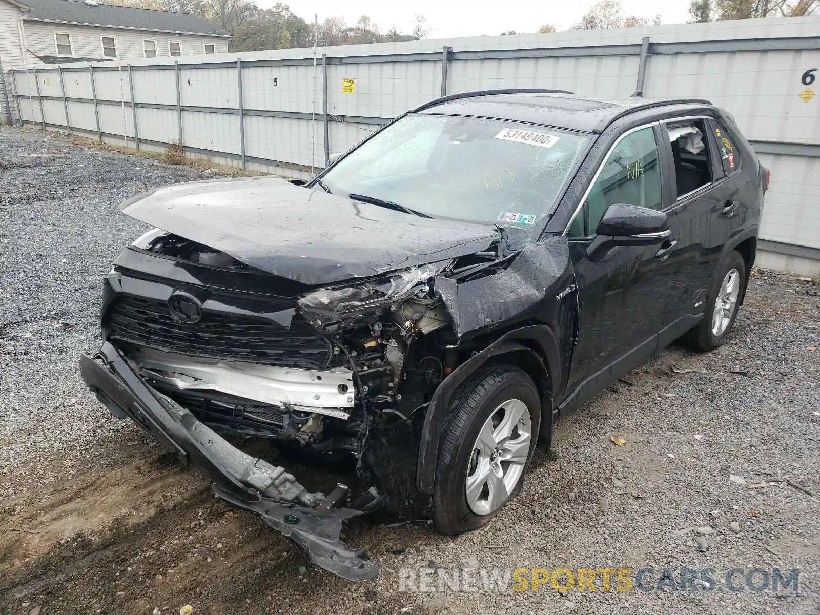 2 Фотография поврежденного автомобиля 2T3RWRFV1KW016025 TOYOTA RAV4 2019