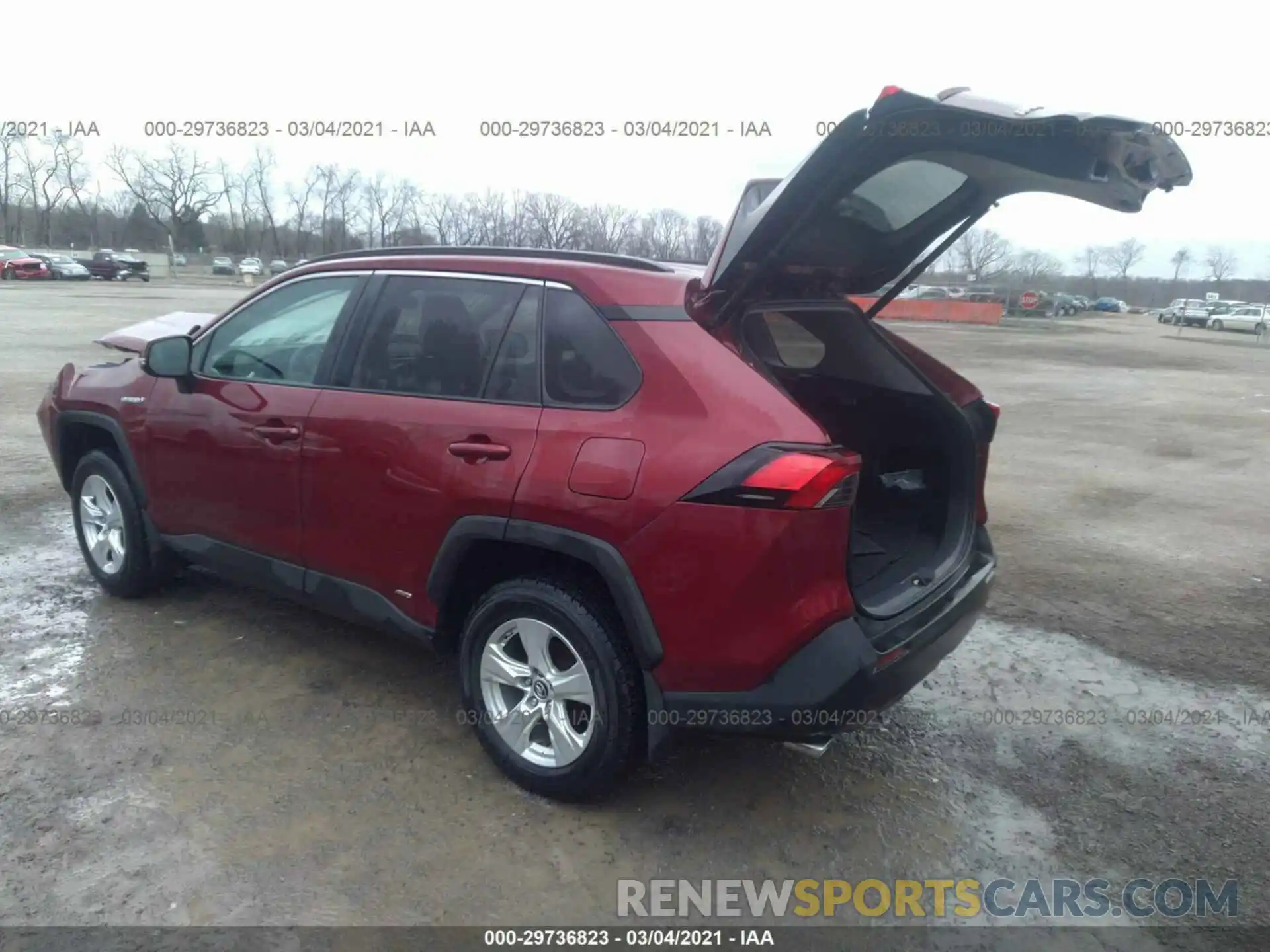 3 Фотография поврежденного автомобиля 2T3RWRFV1KW025078 TOYOTA RAV4 2019