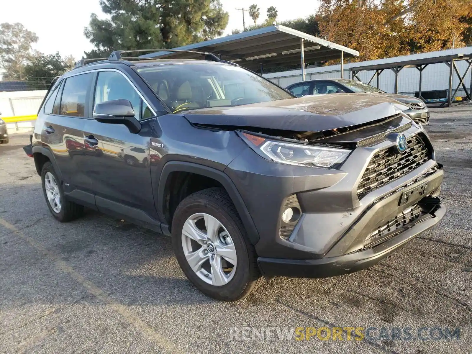 1 Photograph of a damaged car 2T3RWRFV1KW030524 TOYOTA RAV4 2019