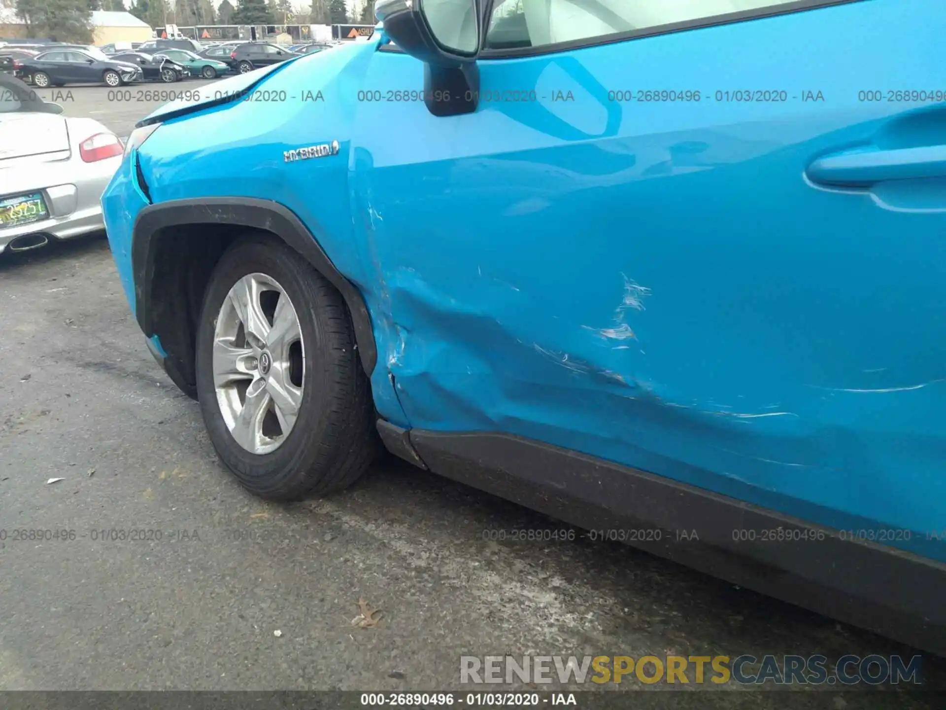 6 Photograph of a damaged car 2T3RWRFV1KW042124 TOYOTA RAV4 2019