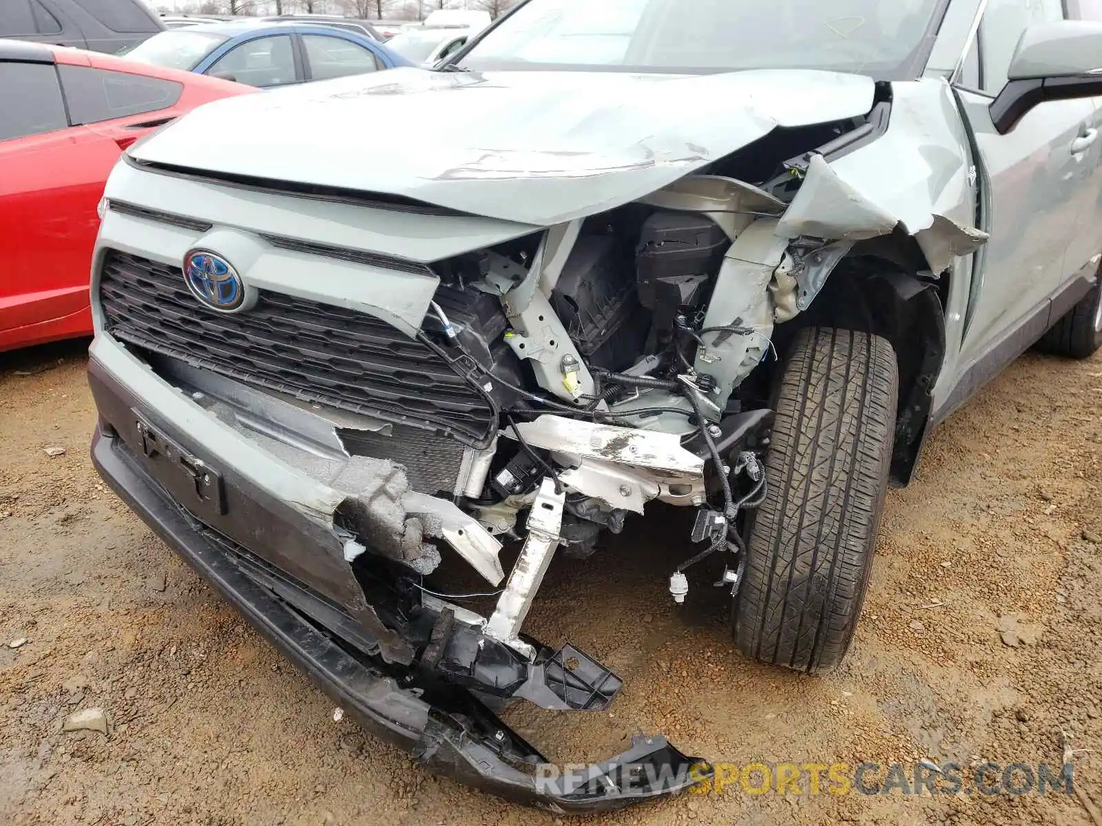 9 Фотография поврежденного автомобиля 2T3RWRFV1KW043564 TOYOTA RAV4 2019