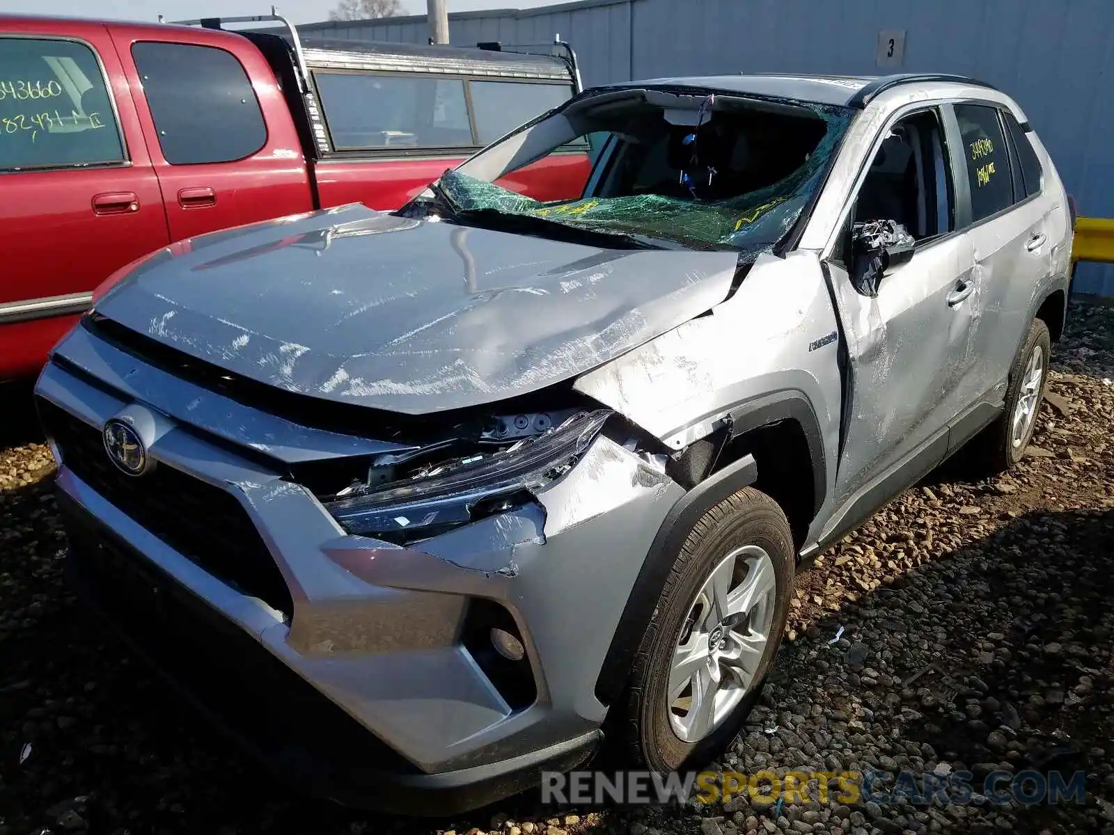 9 Фотография поврежденного автомобиля 2T3RWRFV2KW012954 TOYOTA RAV4 2019