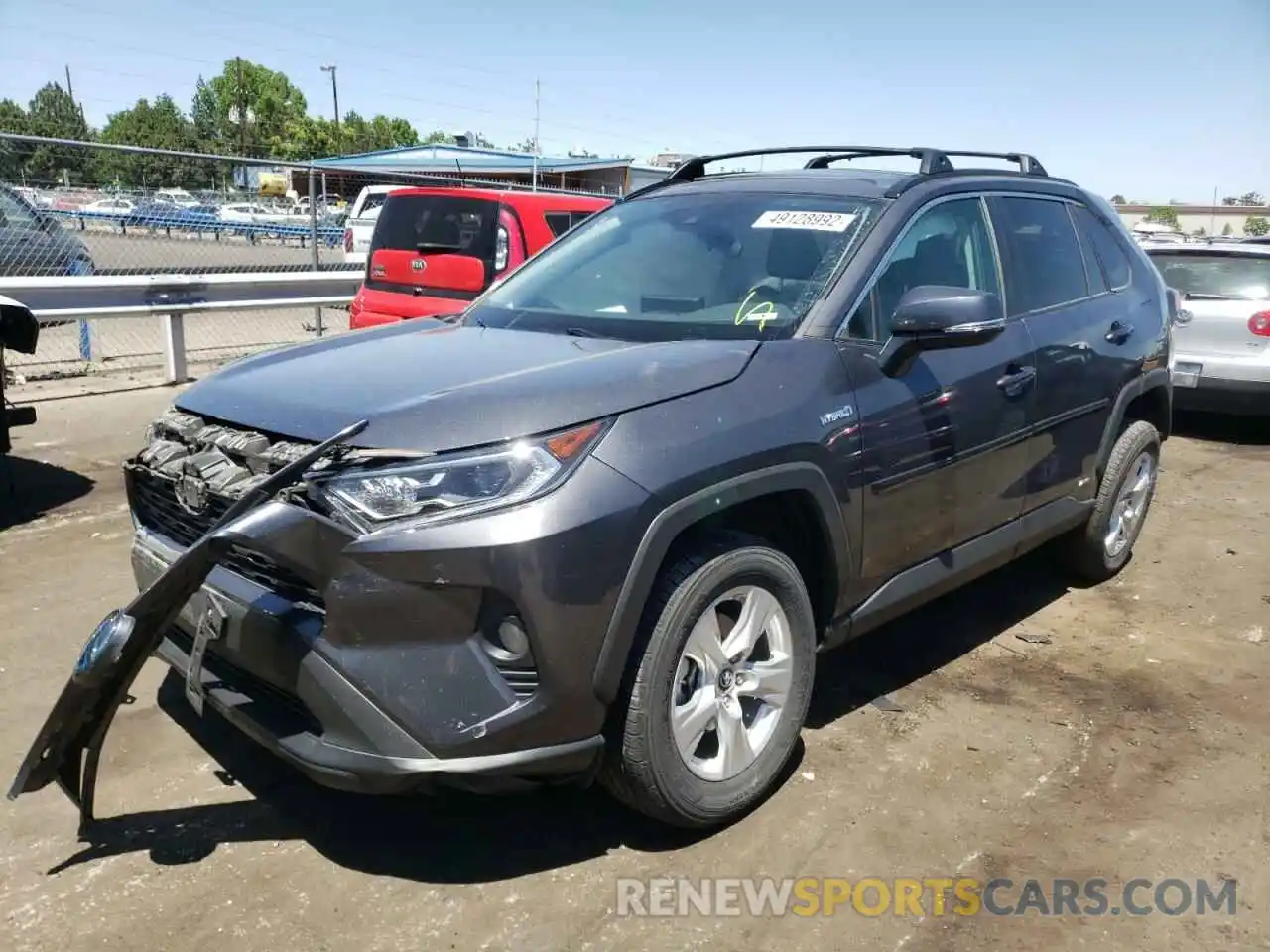 2 Фотография поврежденного автомобиля 2T3RWRFV2KW013702 TOYOTA RAV4 2019