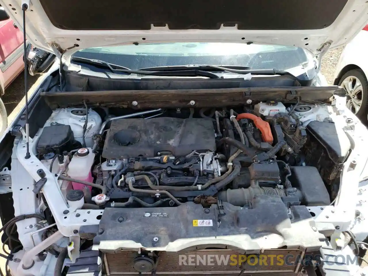 7 Photograph of a damaged car 2T3RWRFV2KW019029 TOYOTA RAV4 2019