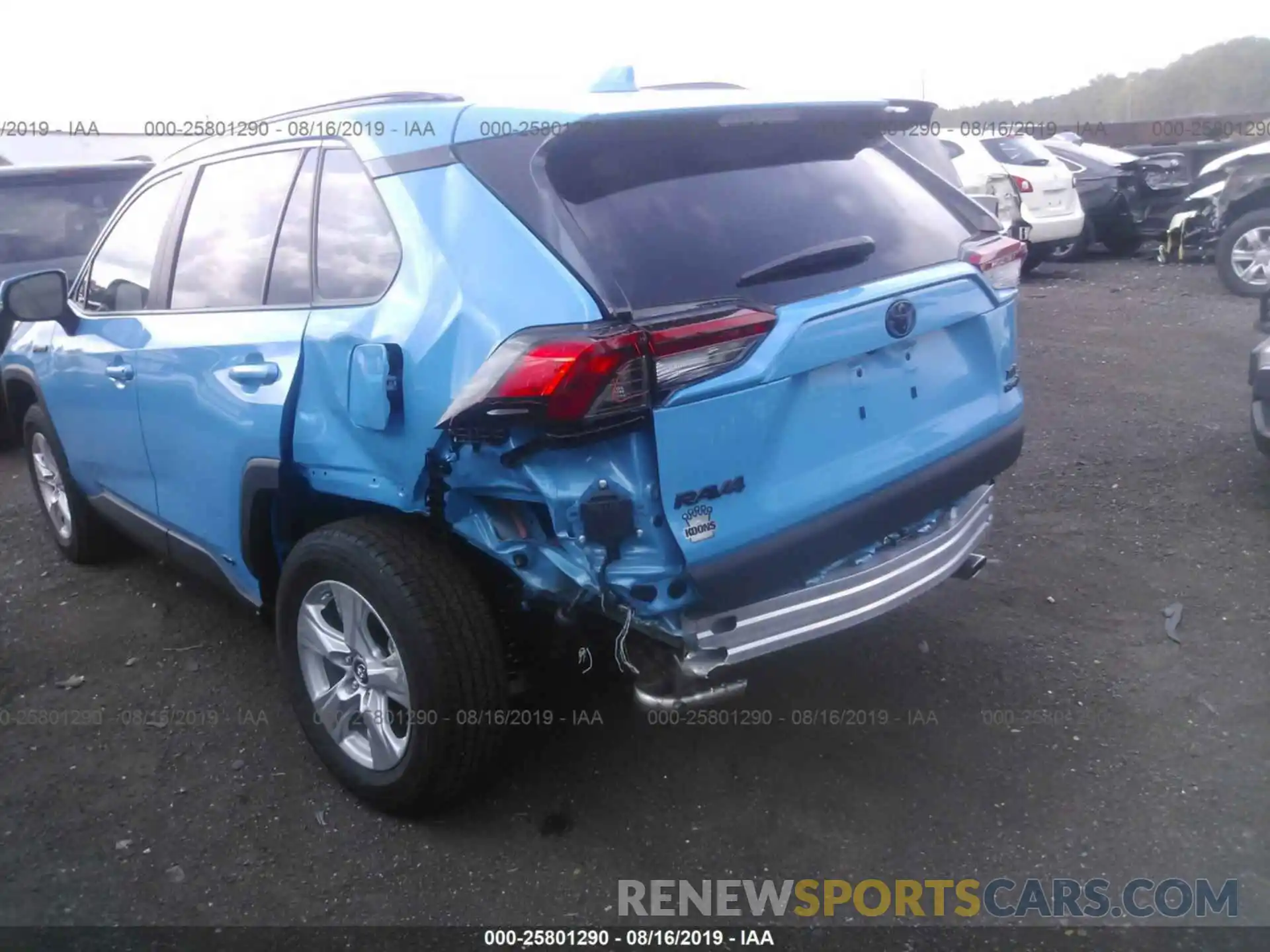 6 Photograph of a damaged car 2T3RWRFV2KW023310 TOYOTA RAV4 2019