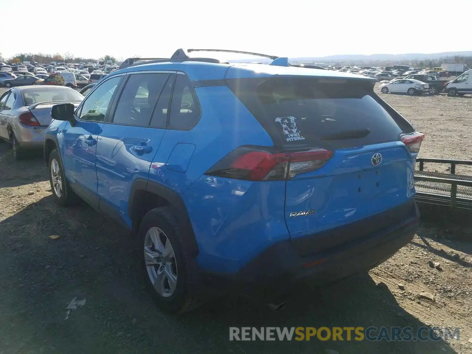 3 Photograph of a damaged car 2T3RWRFV2KW026966 TOYOTA RAV4 2019