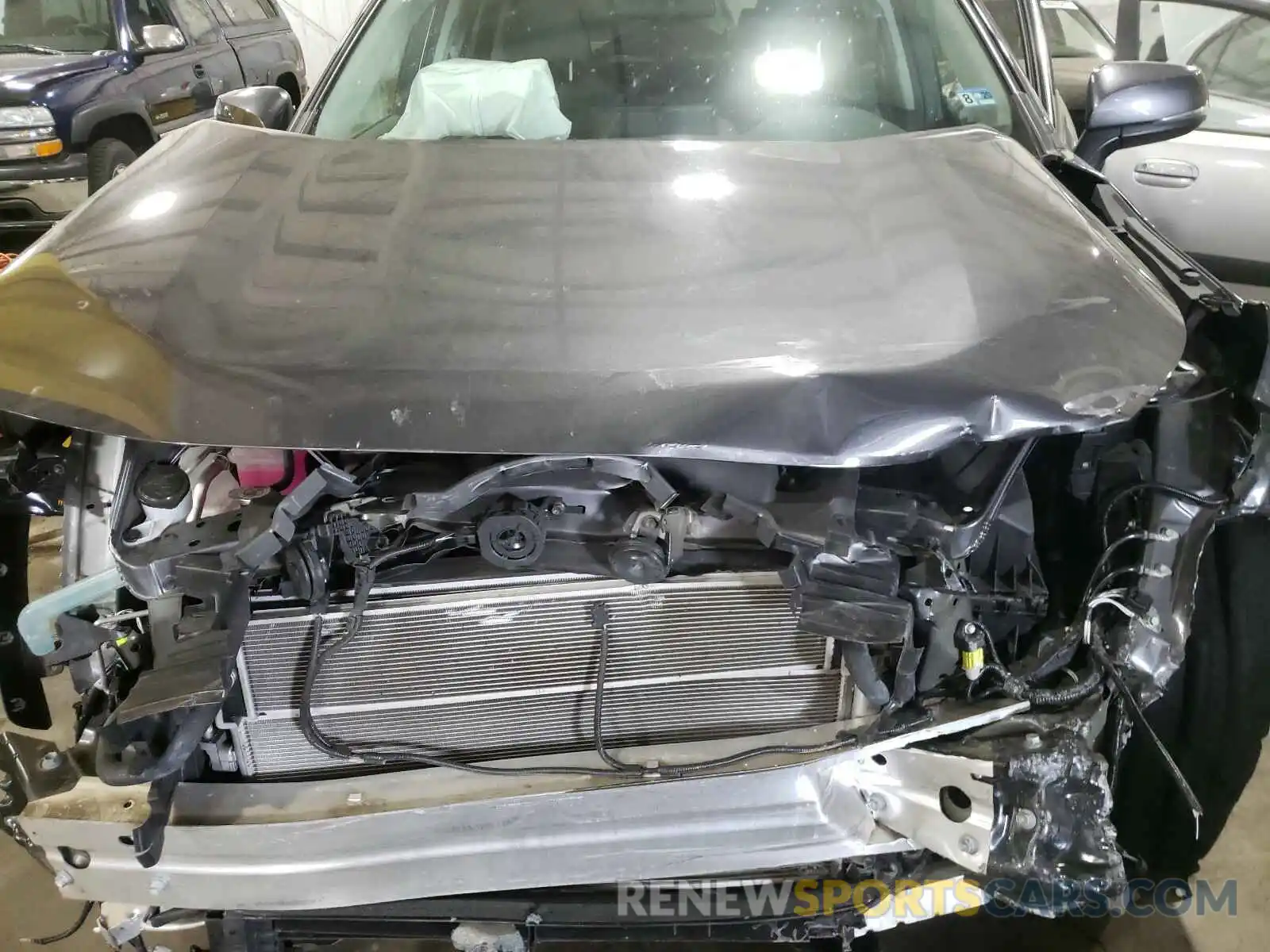 7 Photograph of a damaged car 2T3RWRFV2KW027776 TOYOTA RAV4 2019