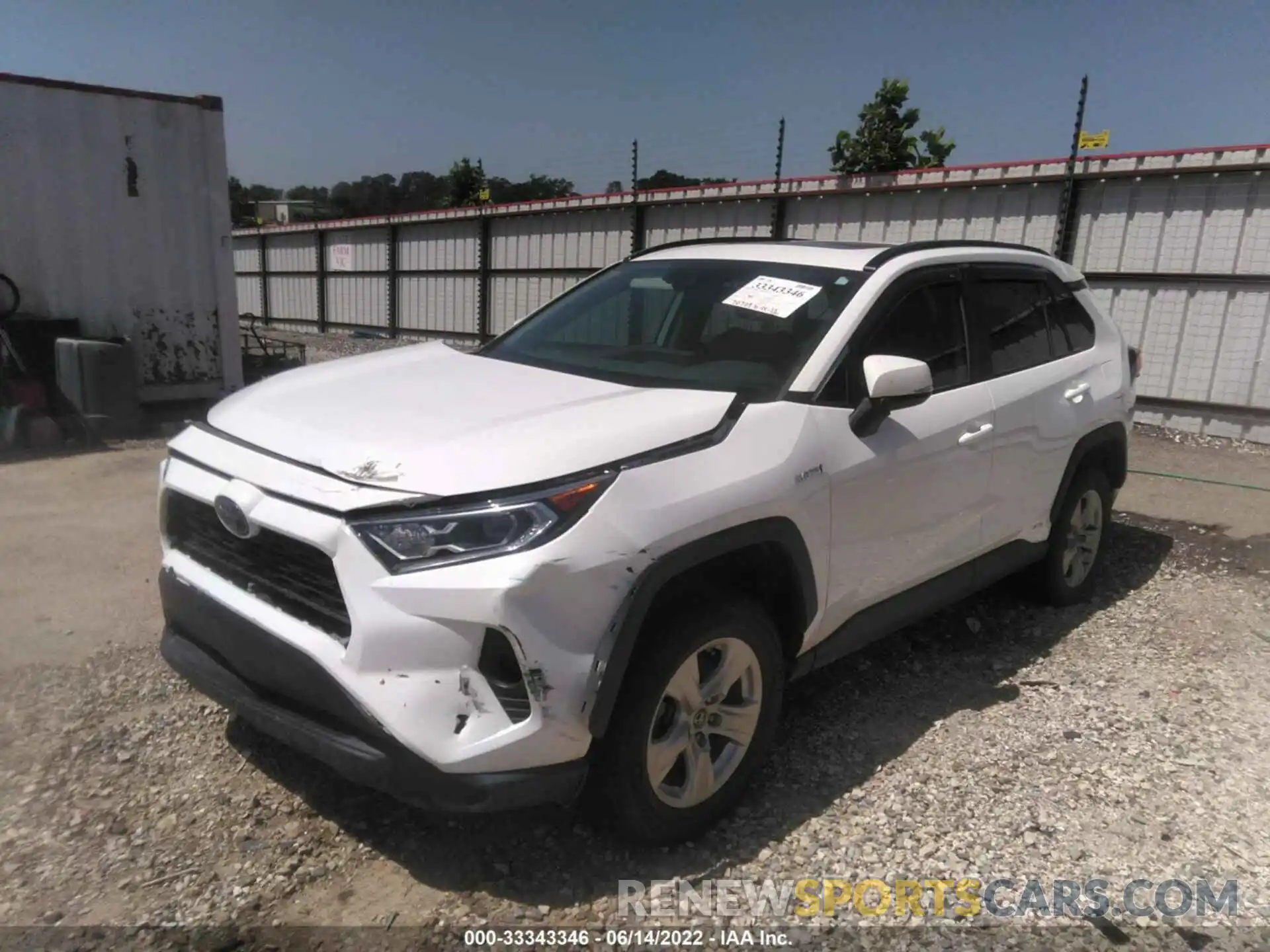 2 Фотография поврежденного автомобиля 2T3RWRFV2KW029754 TOYOTA RAV4 2019