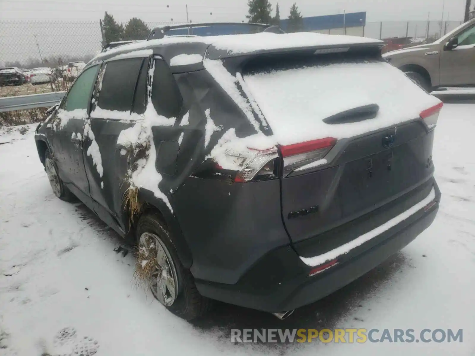 3 Photograph of a damaged car 2T3RWRFV2KW029902 TOYOTA RAV4 2019