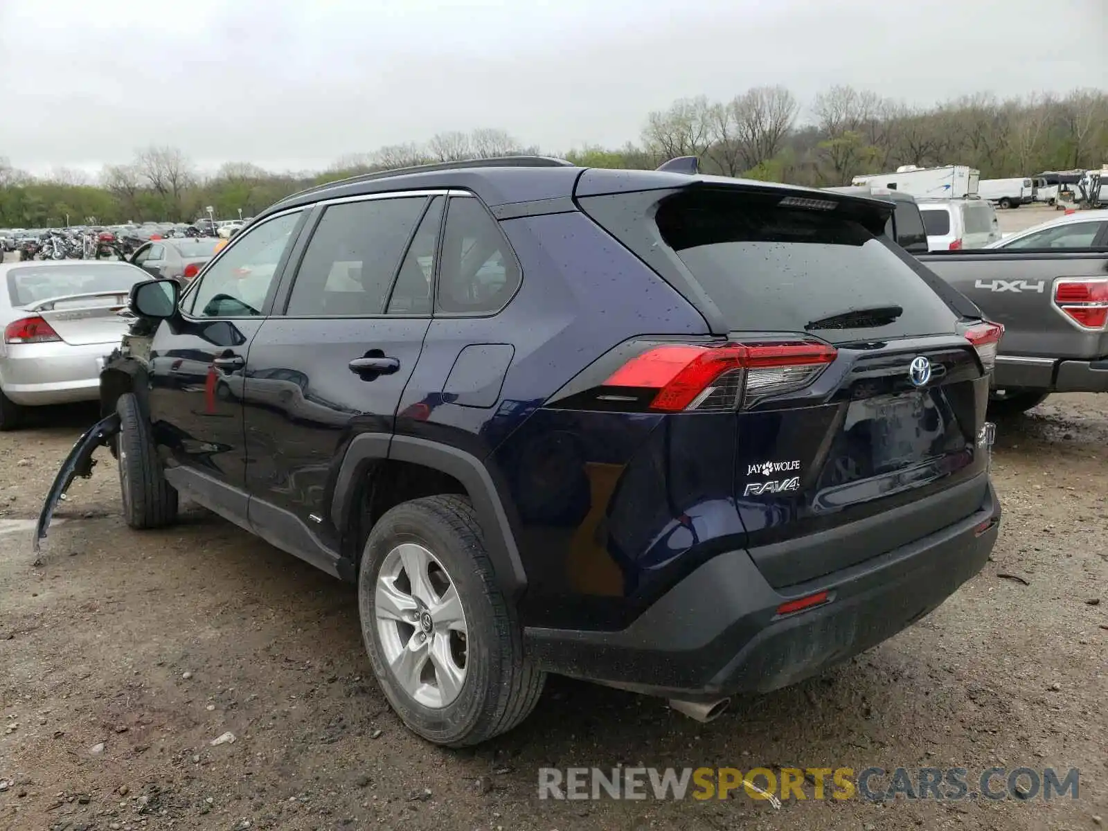 3 Фотография поврежденного автомобиля 2T3RWRFV2KW040897 TOYOTA RAV4 2019