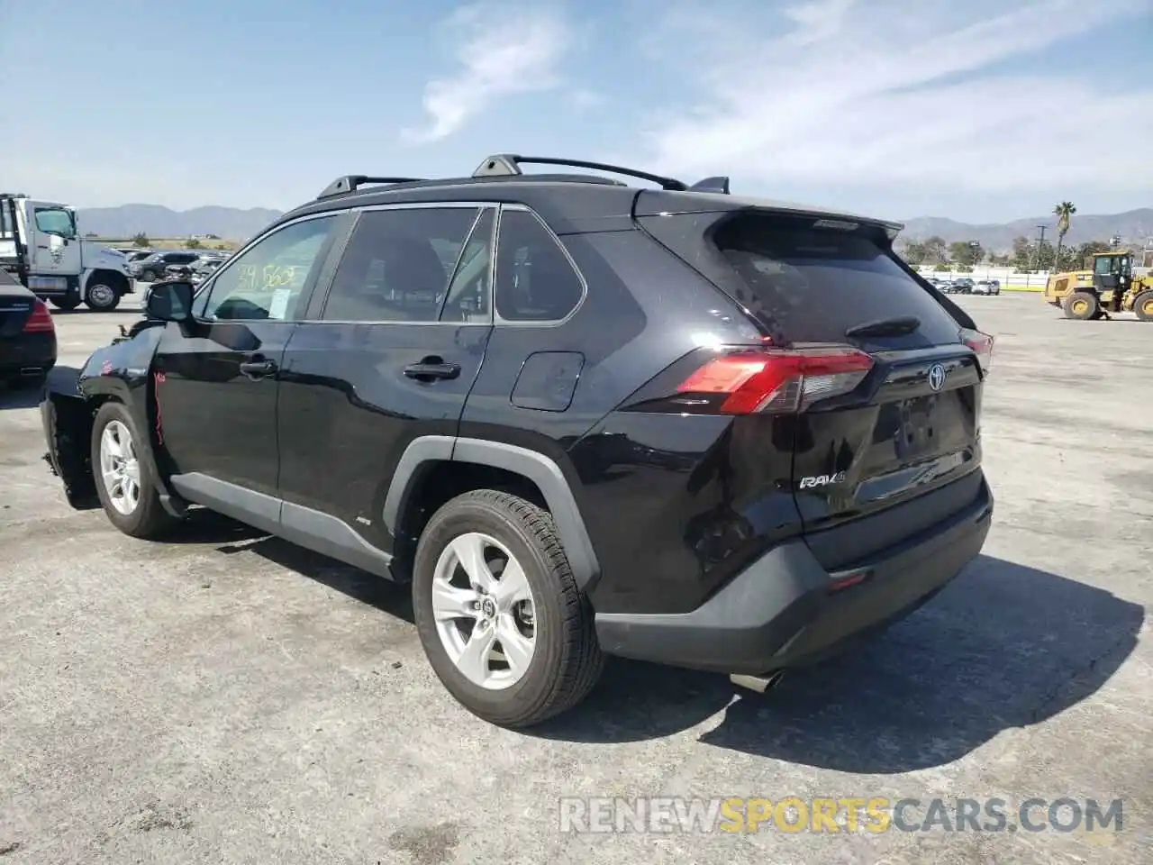 3 Photograph of a damaged car 2T3RWRFV2KW041709 TOYOTA RAV4 2019