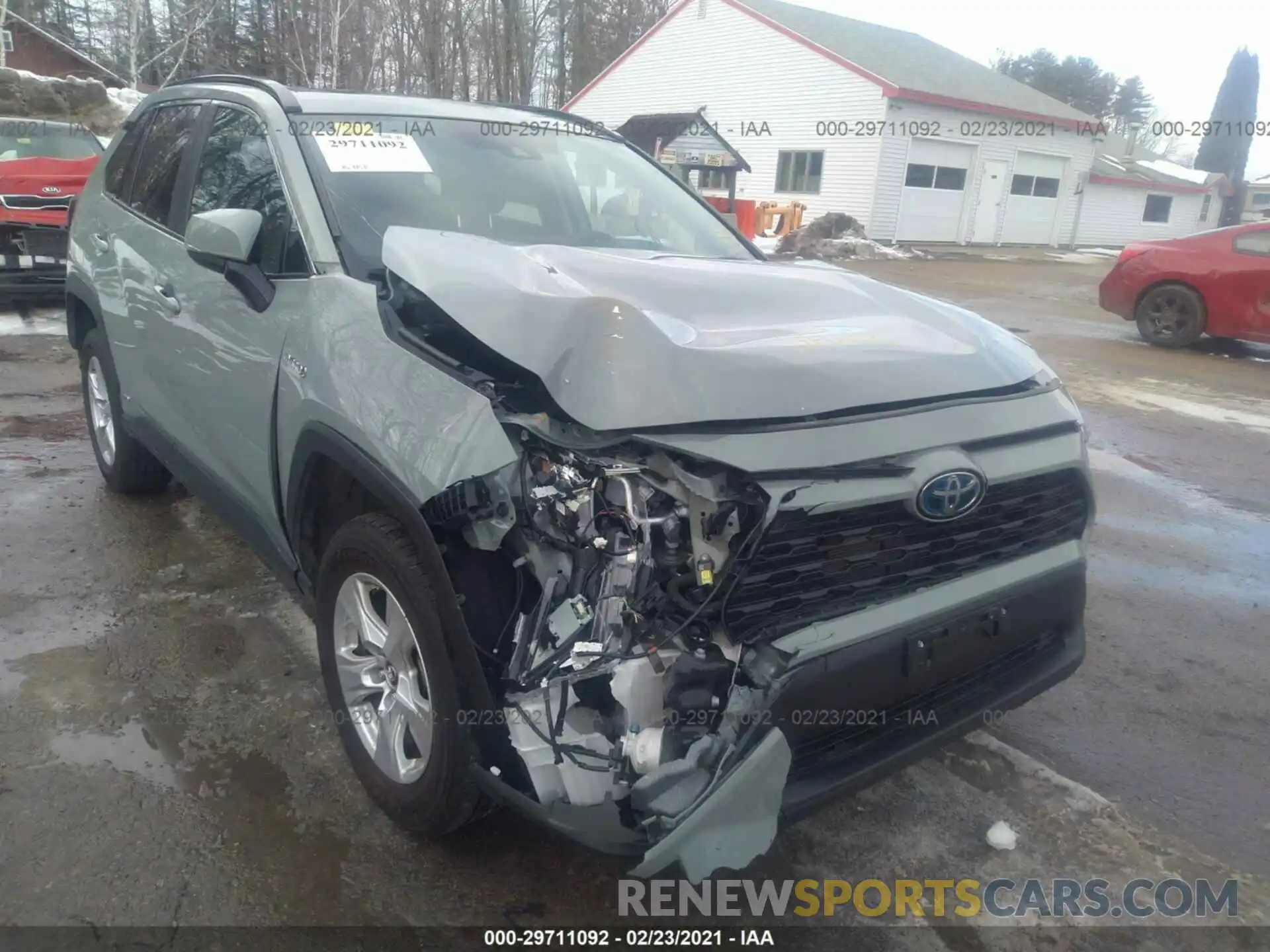 6 Photograph of a damaged car 2T3RWRFV3KW009772 TOYOTA RAV4 2019