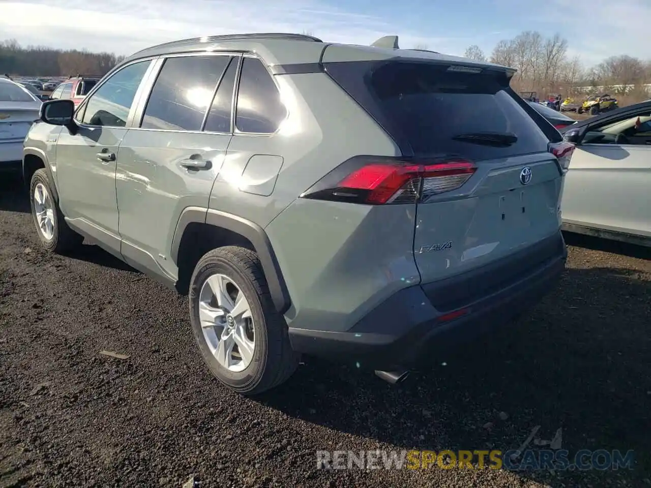 3 Фотография поврежденного автомобиля 2T3RWRFV3KW023316 TOYOTA RAV4 2019