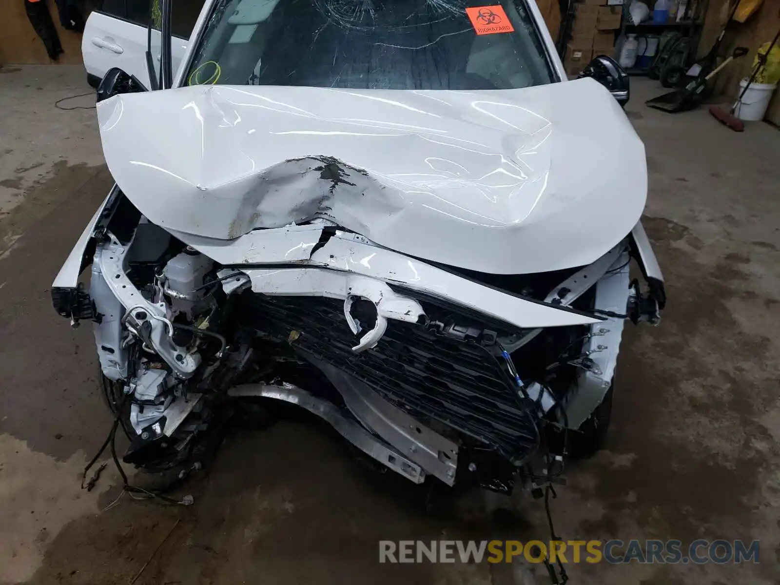 7 Photograph of a damaged car 2T3RWRFV3KW033229 TOYOTA RAV4 2019