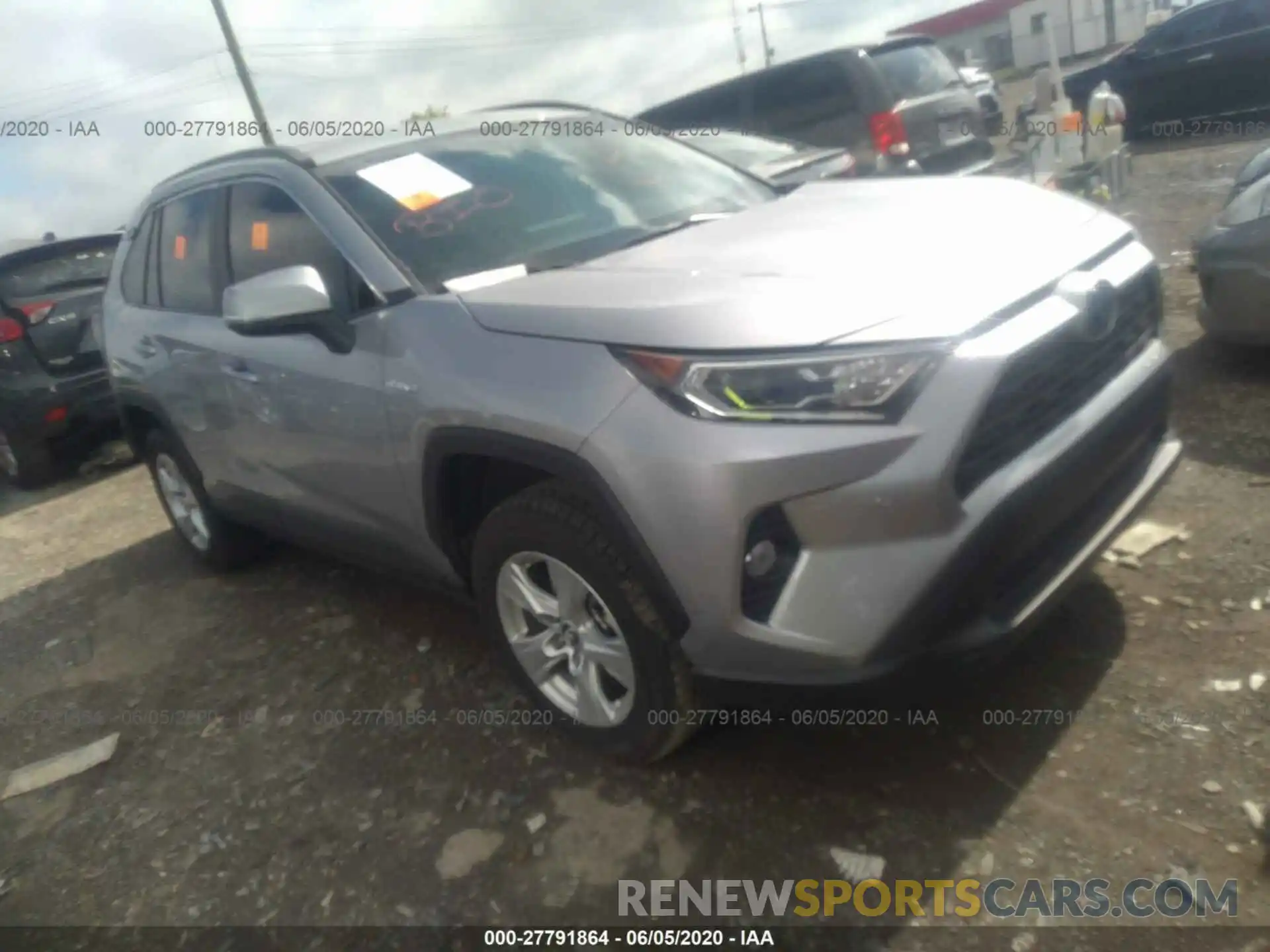 1 Фотография поврежденного автомобиля 2T3RWRFV3KW040665 TOYOTA RAV4 2019