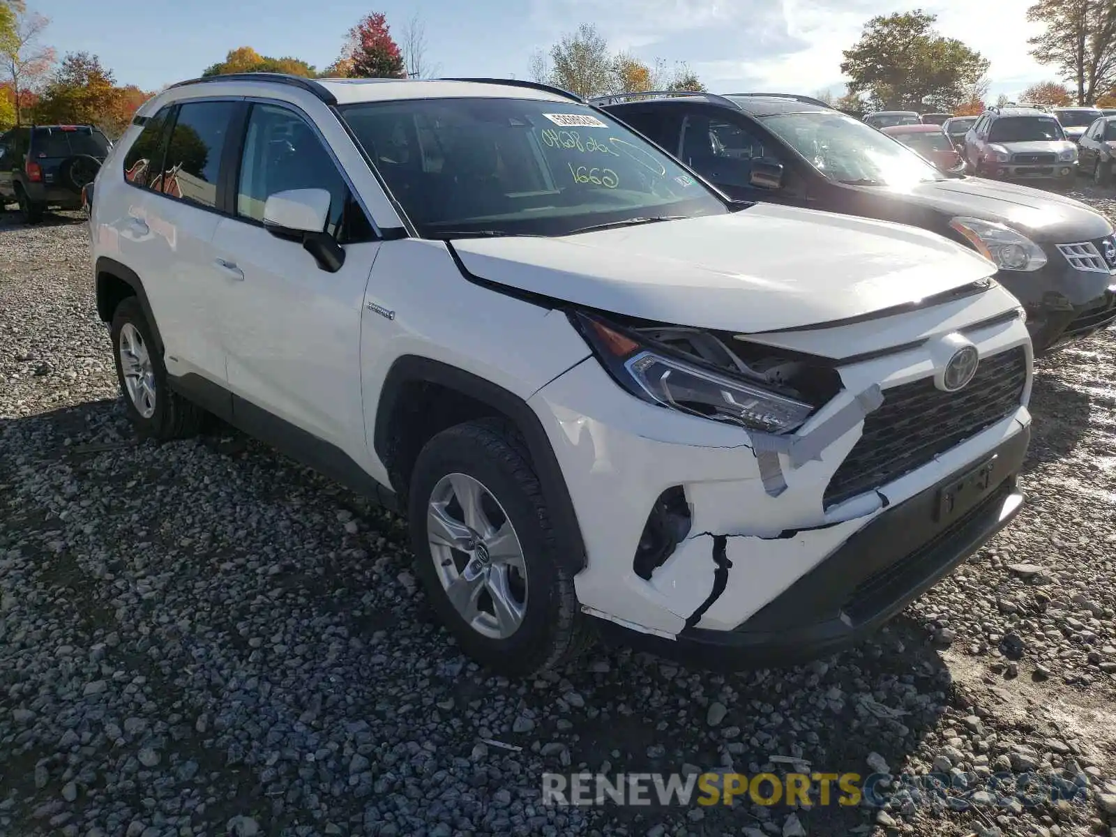 1 Фотография поврежденного автомобиля 2T3RWRFV3KW046014 TOYOTA RAV4 2019