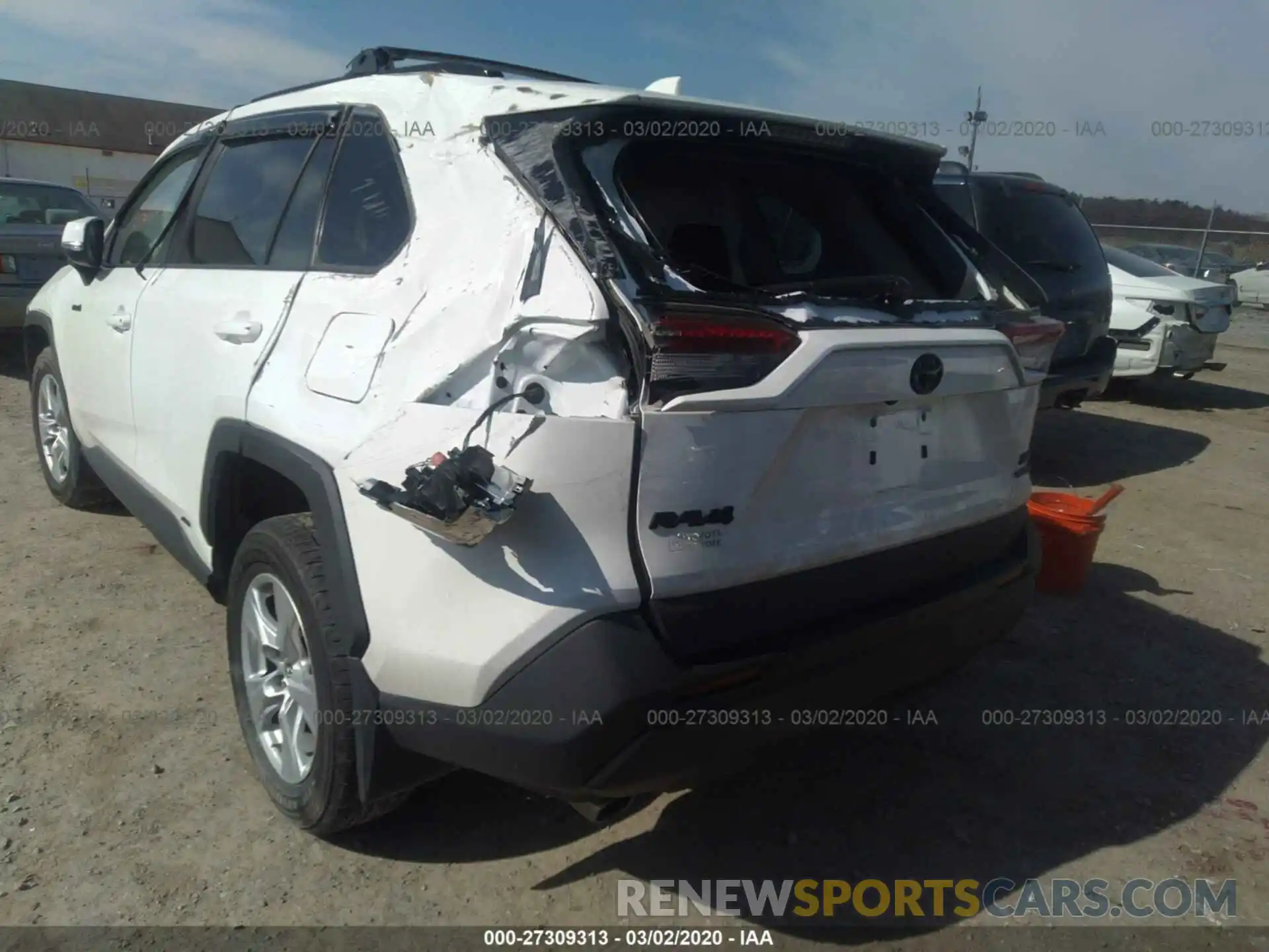 3 Photograph of a damaged car 2T3RWRFV4KW014785 TOYOTA RAV4 2019