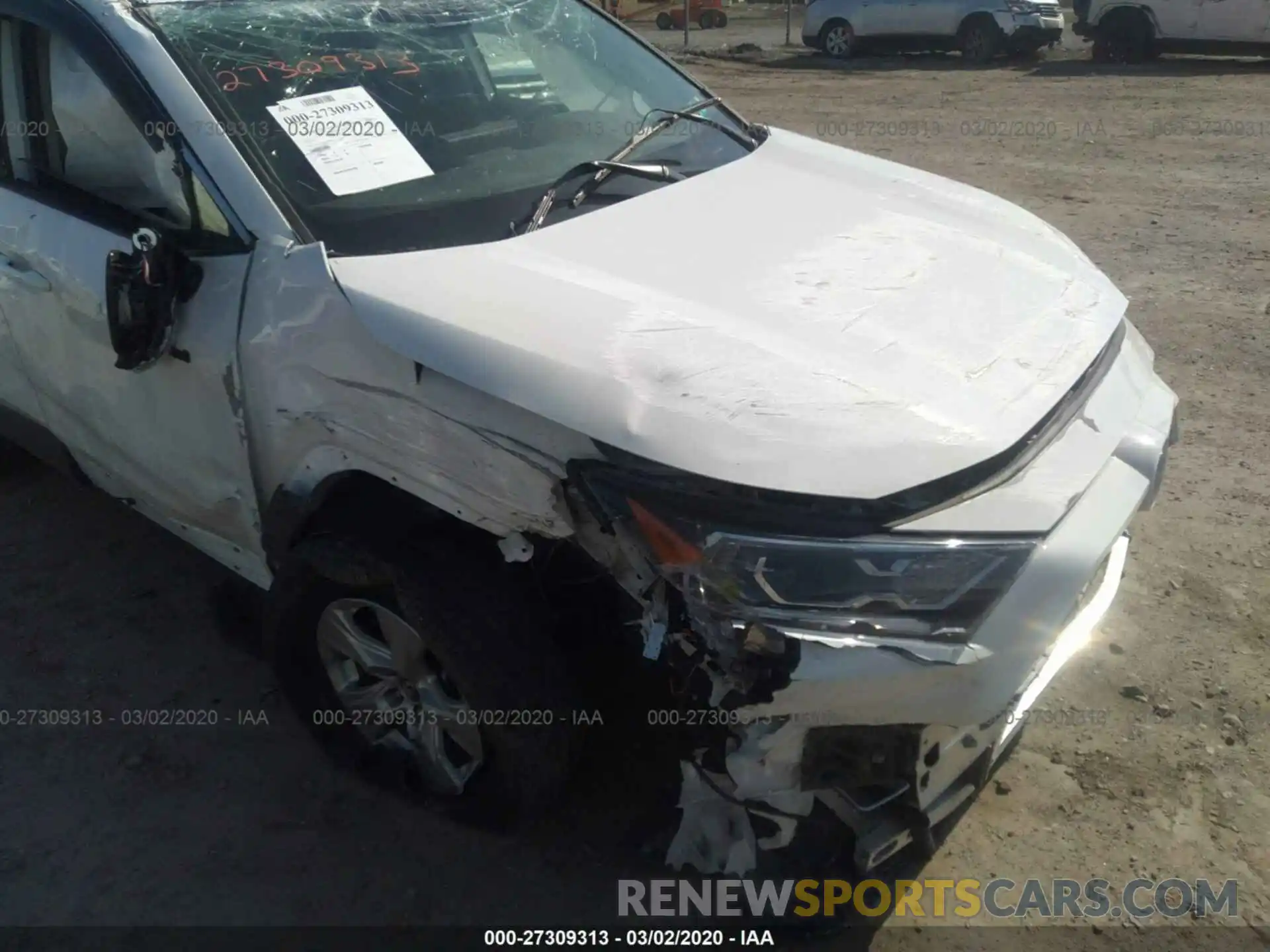 6 Photograph of a damaged car 2T3RWRFV4KW014785 TOYOTA RAV4 2019