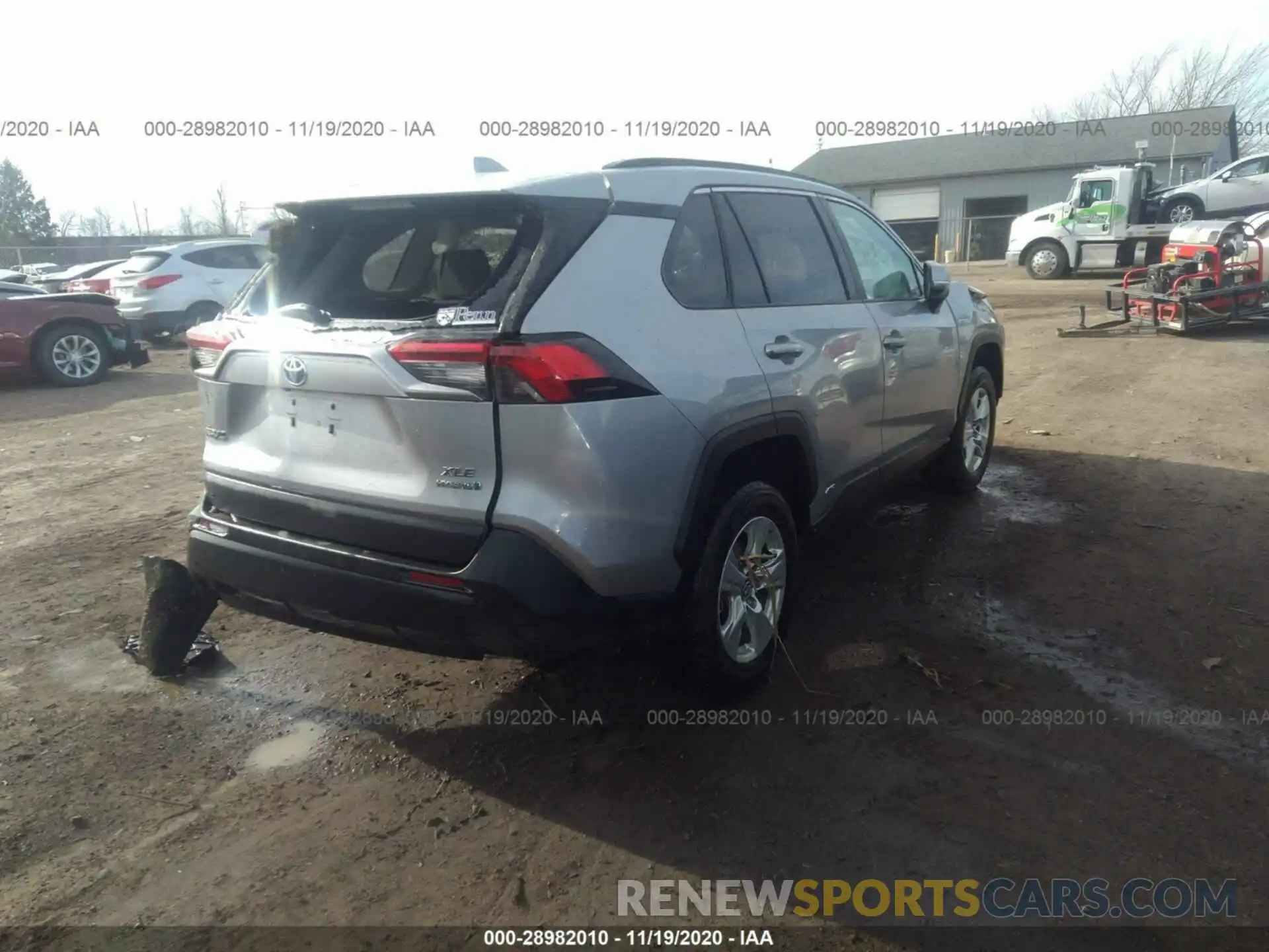 4 Фотография поврежденного автомобиля 2T3RWRFV4KW035751 TOYOTA RAV4 2019