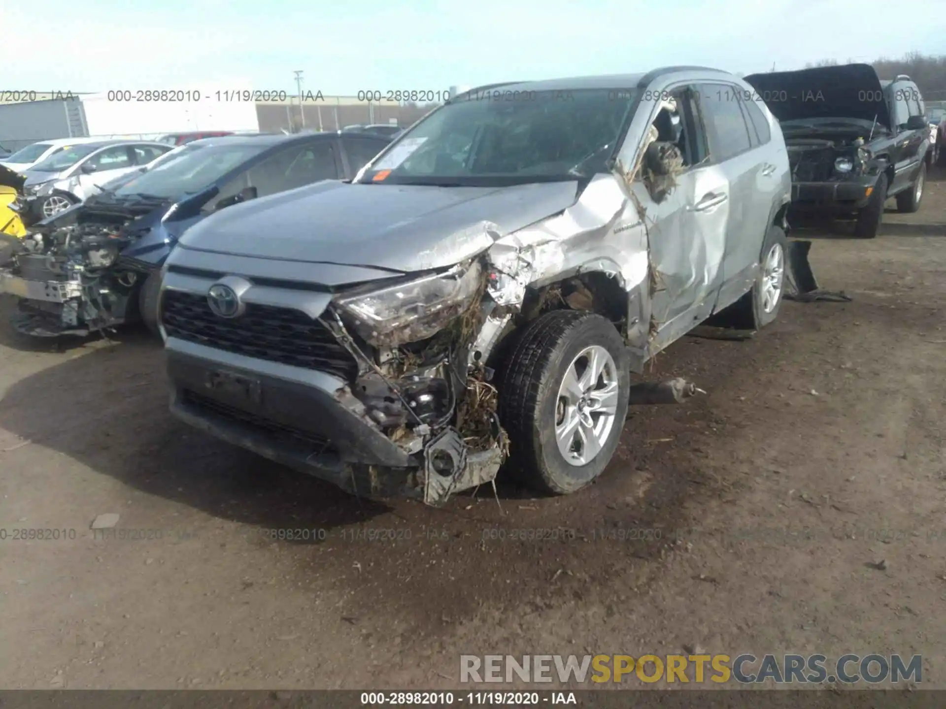 6 Фотография поврежденного автомобиля 2T3RWRFV4KW035751 TOYOTA RAV4 2019