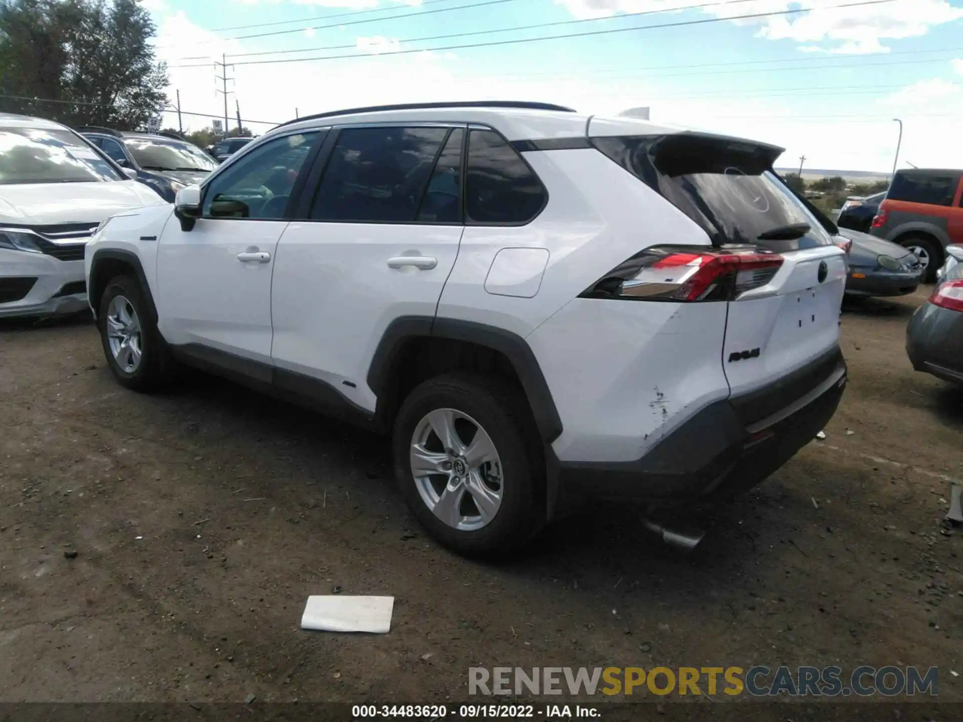 3 Photograph of a damaged car 2T3RWRFV4KW044451 TOYOTA RAV4 2019