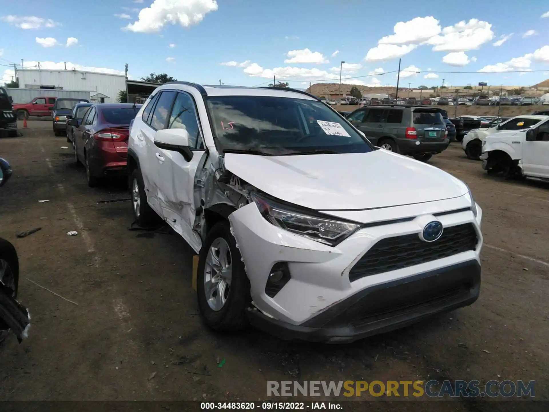 6 Photograph of a damaged car 2T3RWRFV4KW044451 TOYOTA RAV4 2019