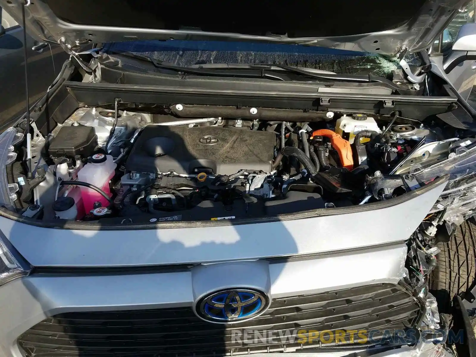 7 Photograph of a damaged car 2T3RWRFV5KW020451 TOYOTA RAV4 2019