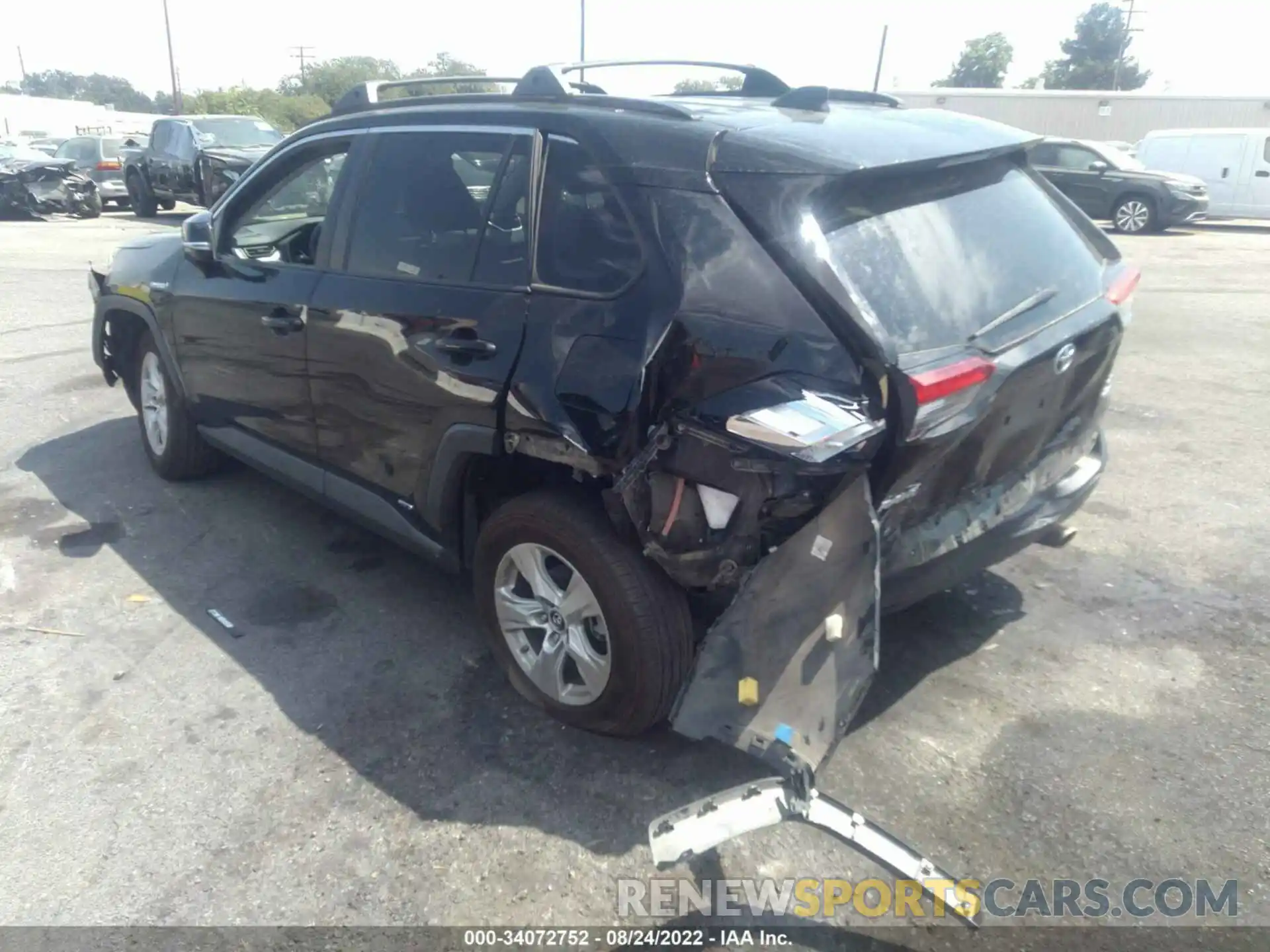 3 Photograph of a damaged car 2T3RWRFV5KW029389 TOYOTA RAV4 2019