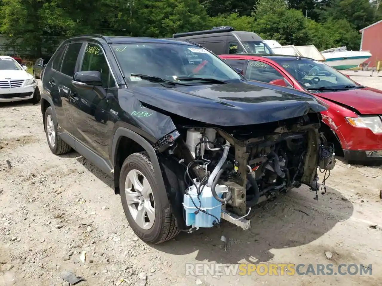 1 Photograph of a damaged car 2T3RWRFV5KW031174 TOYOTA RAV4 2019