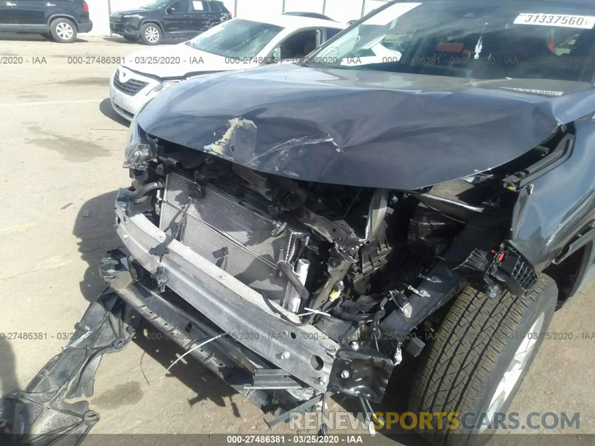 6 Photograph of a damaged car 2T3RWRFV5KW035922 TOYOTA RAV4 2019