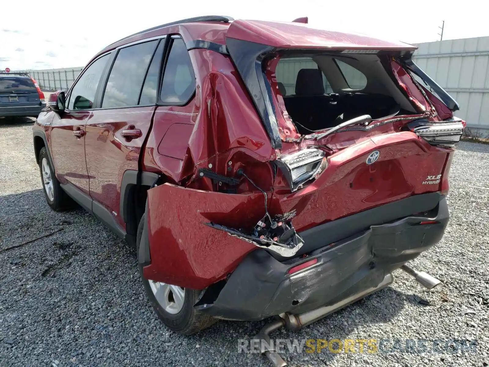 3 Photograph of a damaged car 2T3RWRFV5KW038772 TOYOTA RAV4 2019