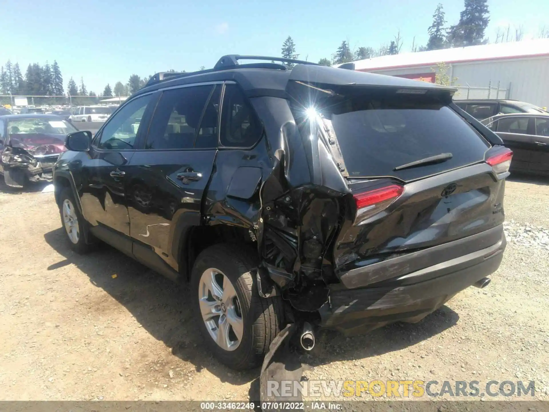 3 Photograph of a damaged car 2T3RWRFV5KW041767 TOYOTA RAV4 2019