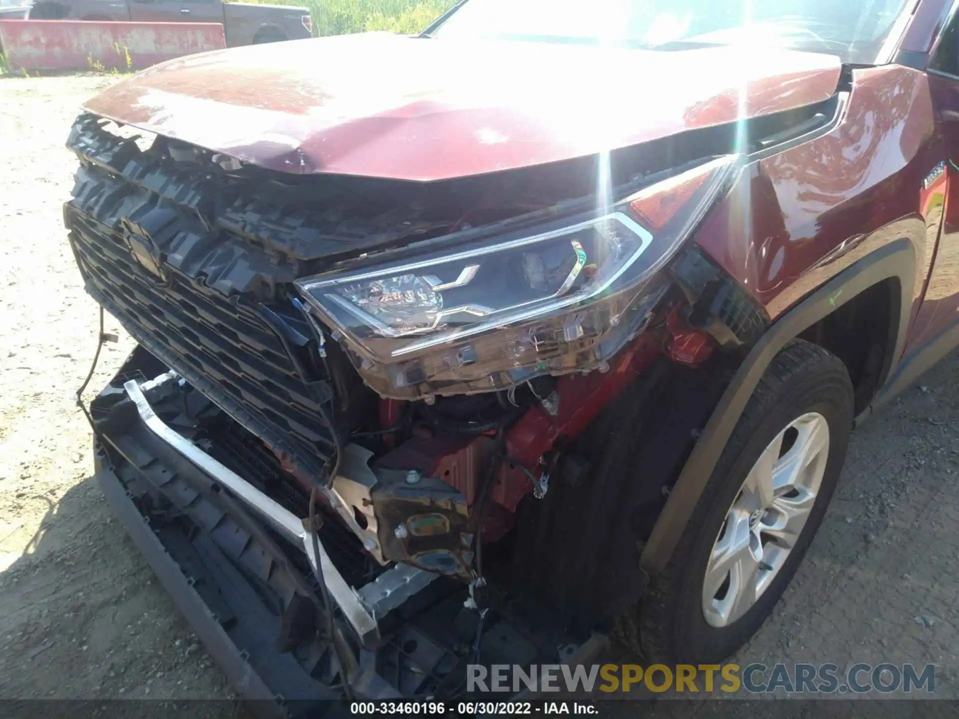 6 Photograph of a damaged car 2T3RWRFV6KW005117 TOYOTA RAV4 2019