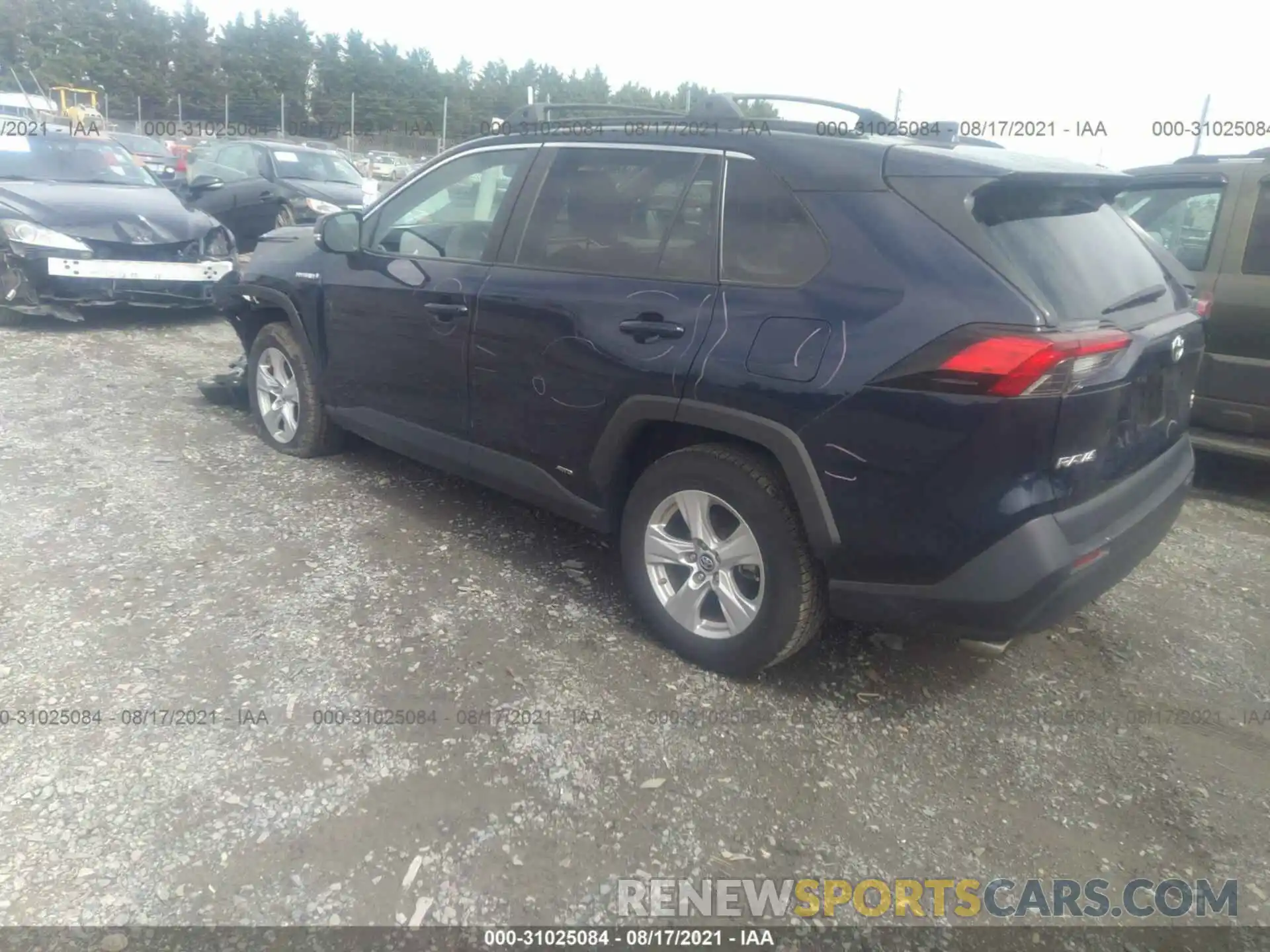 3 Фотография поврежденного автомобиля 2T3RWRFV6KW013086 TOYOTA RAV4 2019