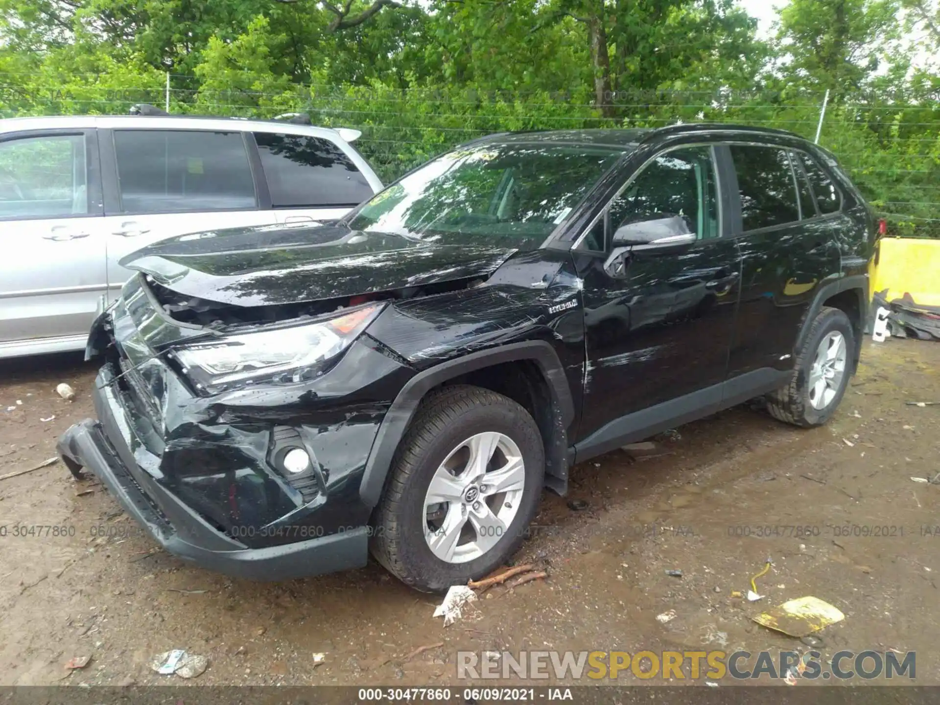 2 Фотография поврежденного автомобиля 2T3RWRFV6KW021527 TOYOTA RAV4 2019