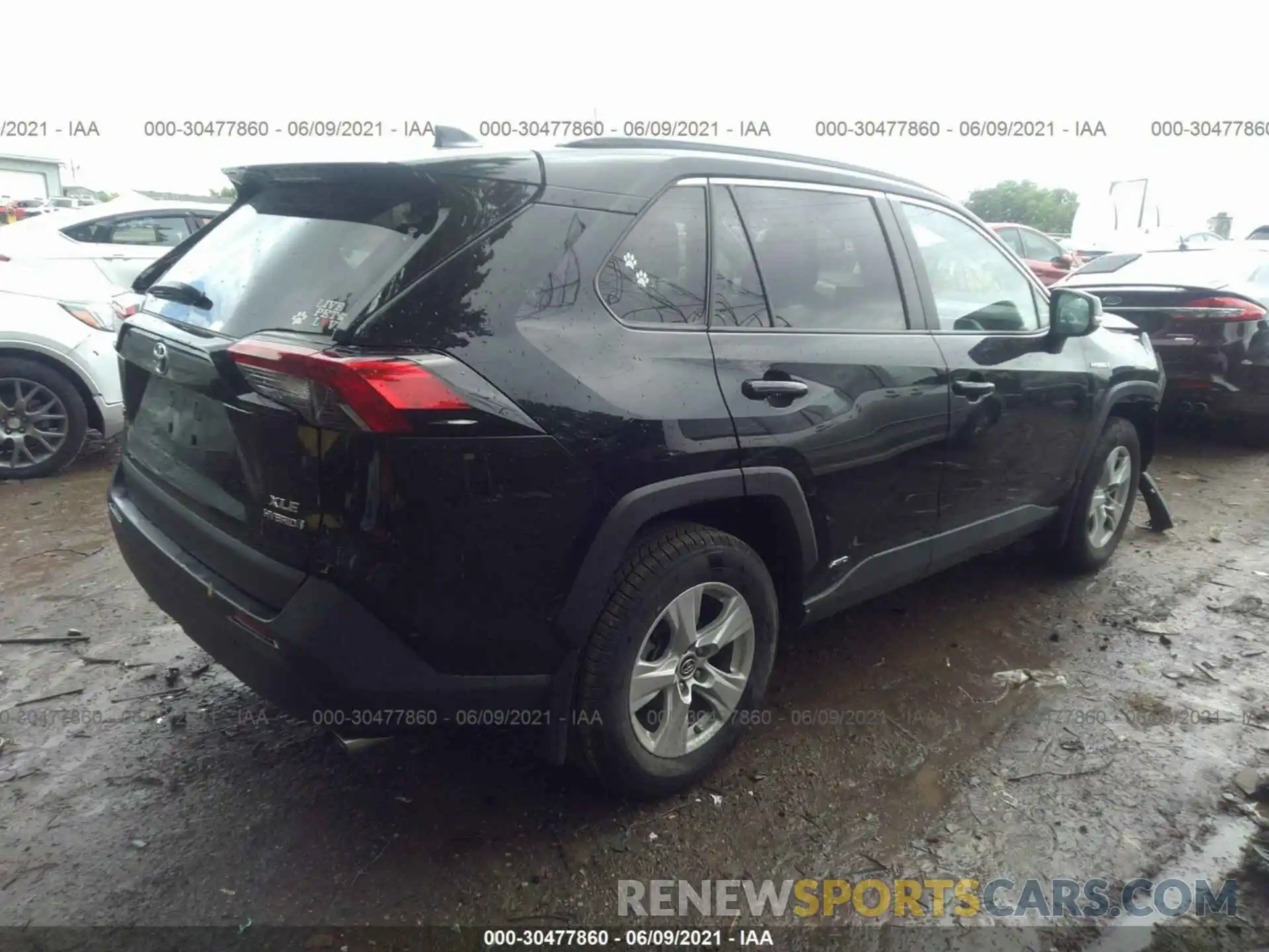 4 Фотография поврежденного автомобиля 2T3RWRFV6KW021527 TOYOTA RAV4 2019