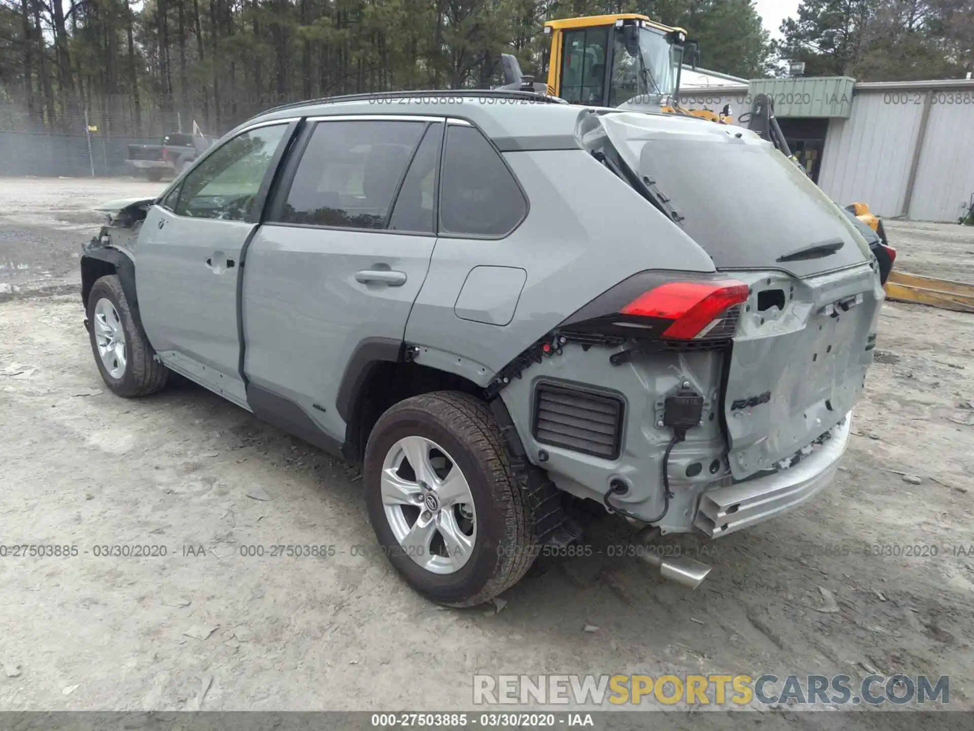 3 Photograph of a damaged car 2T3RWRFV6KW041938 TOYOTA RAV4 2019