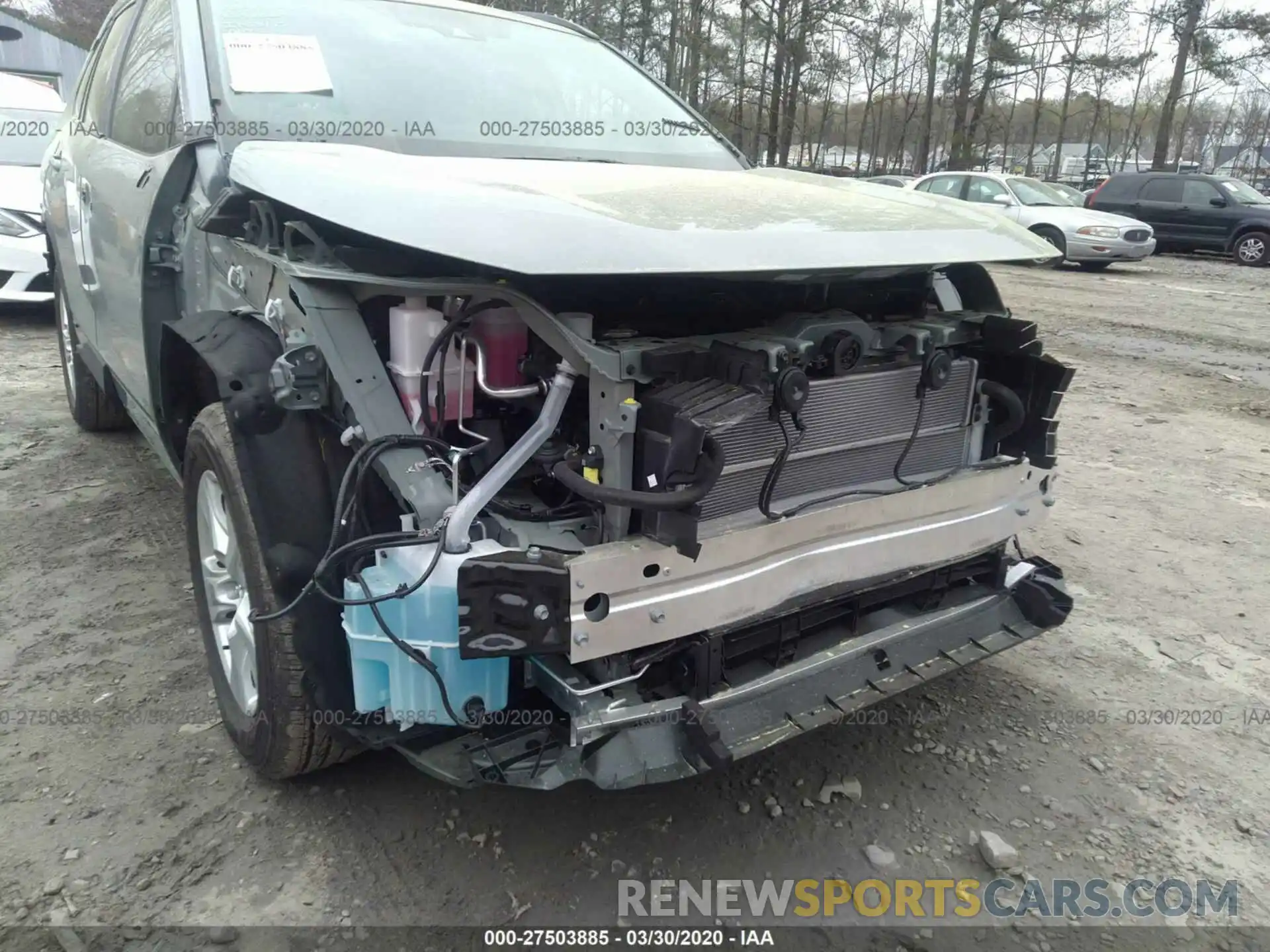 6 Photograph of a damaged car 2T3RWRFV6KW041938 TOYOTA RAV4 2019