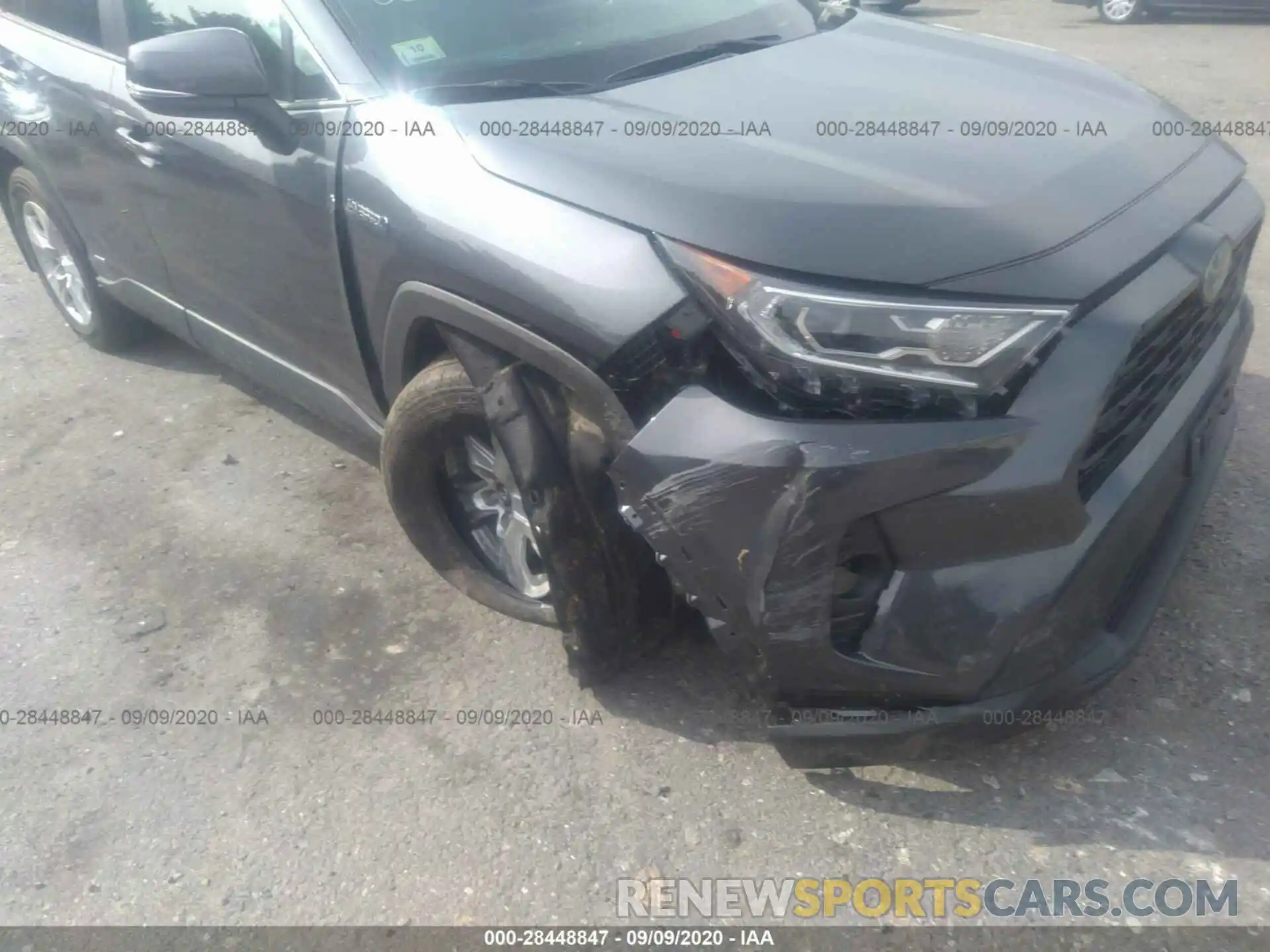 6 Photograph of a damaged car 2T3RWRFV7KW046257 TOYOTA RAV4 2019