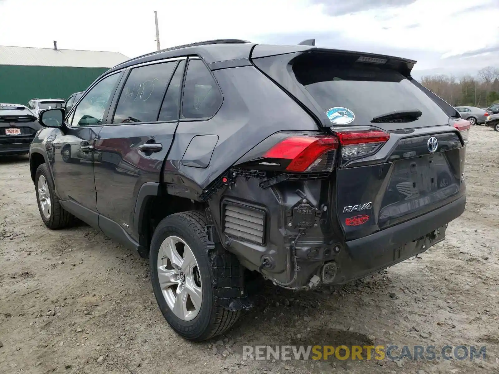 3 Photograph of a damaged car 2T3RWRFV8KW005300 TOYOTA RAV4 2019