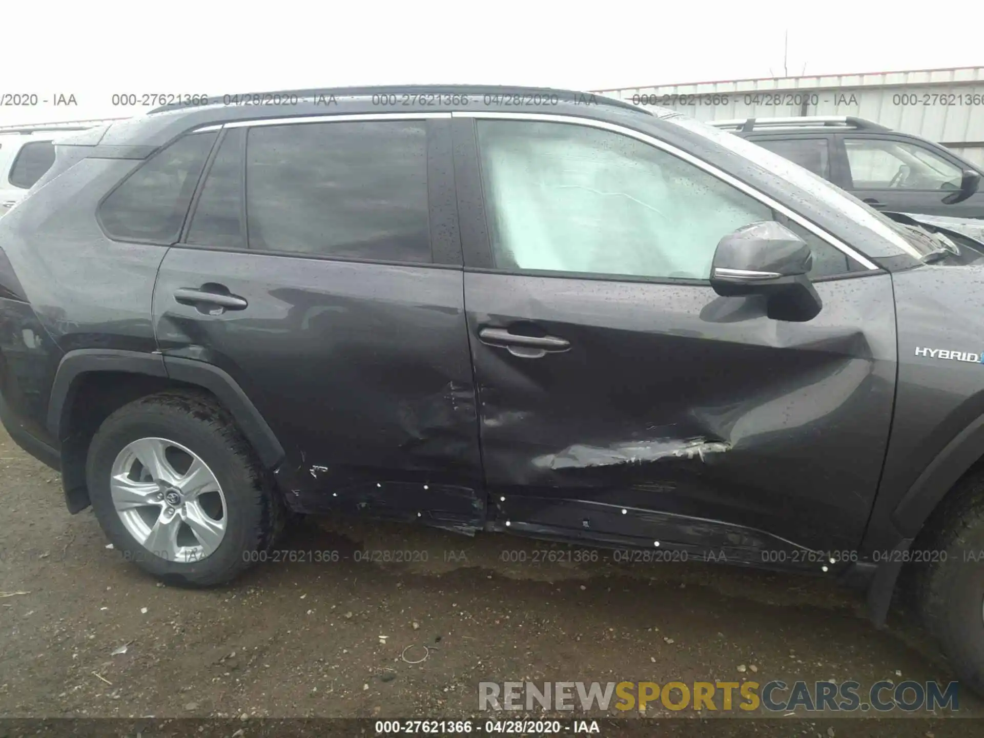 6 Фотография поврежденного автомобиля 2T3RWRFV8KW028270 TOYOTA RAV4 2019