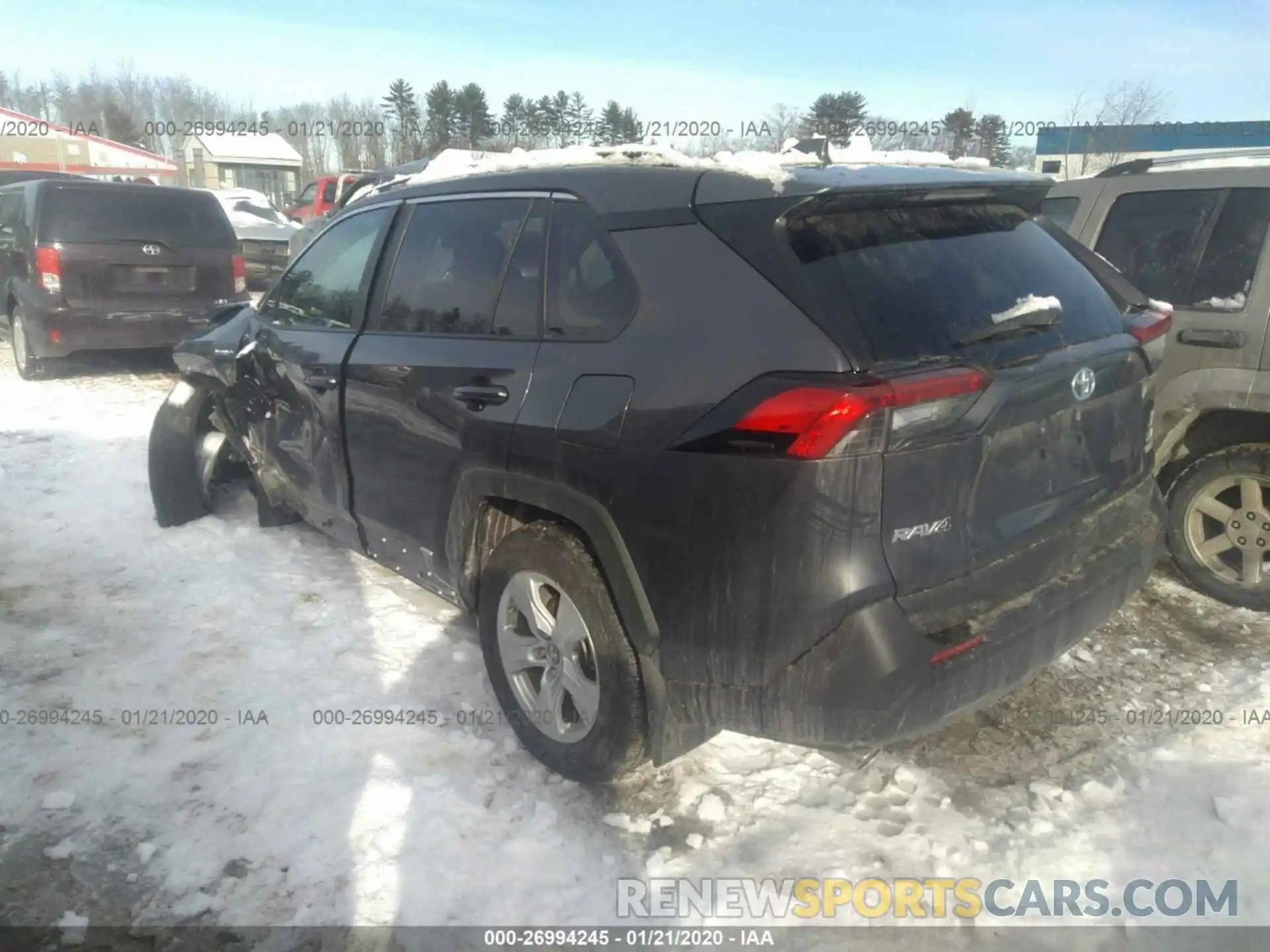 3 Photograph of a damaged car 2T3RWRFV9KW007346 TOYOTA RAV4 2019