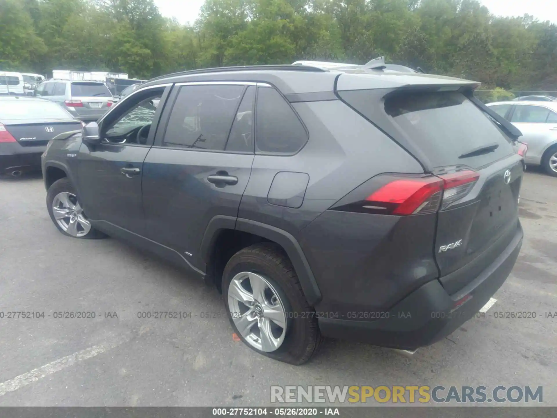 3 Photograph of a damaged car 2T3RWRFV9KW010778 TOYOTA RAV4 2019