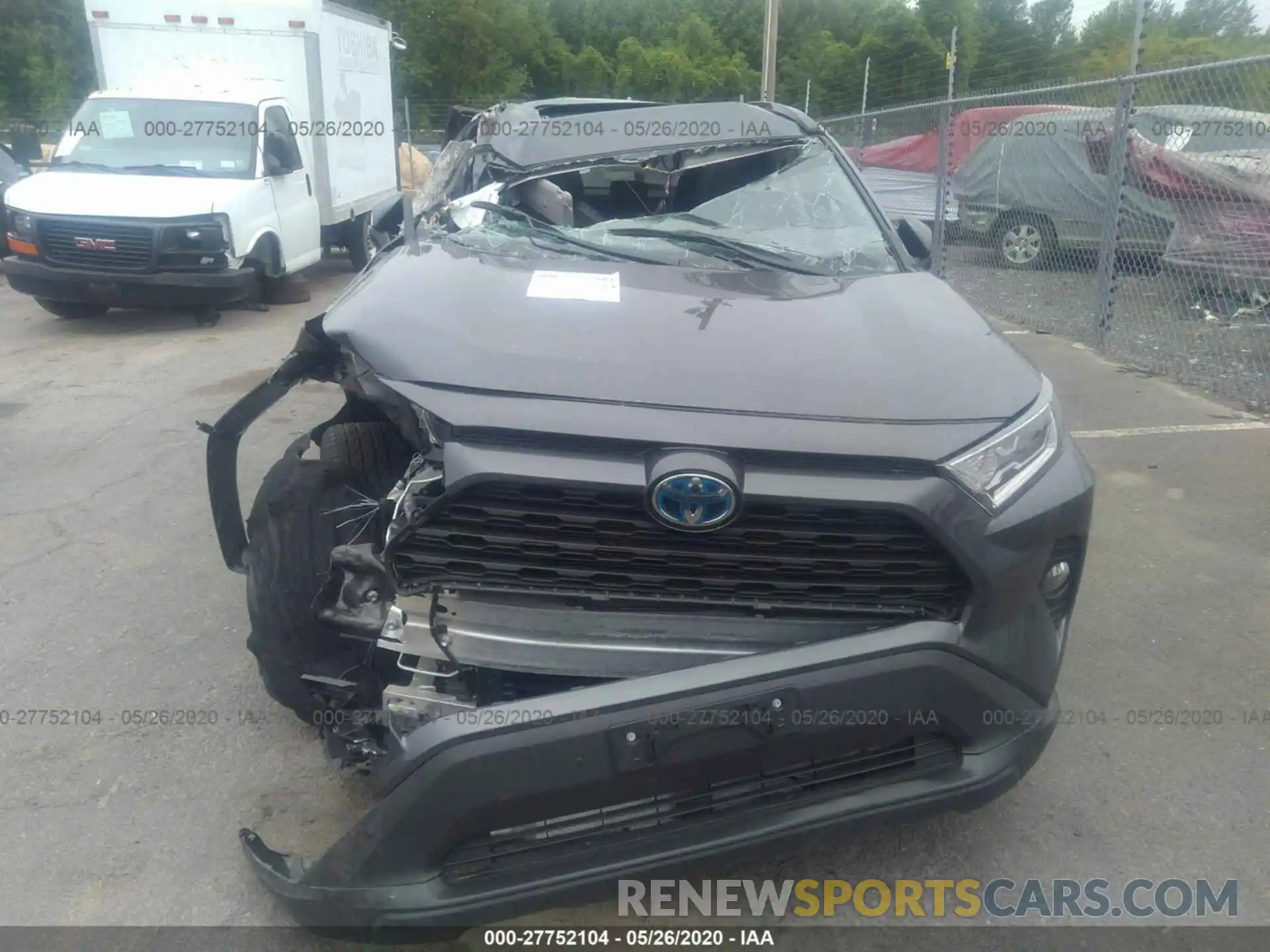 6 Photograph of a damaged car 2T3RWRFV9KW010778 TOYOTA RAV4 2019