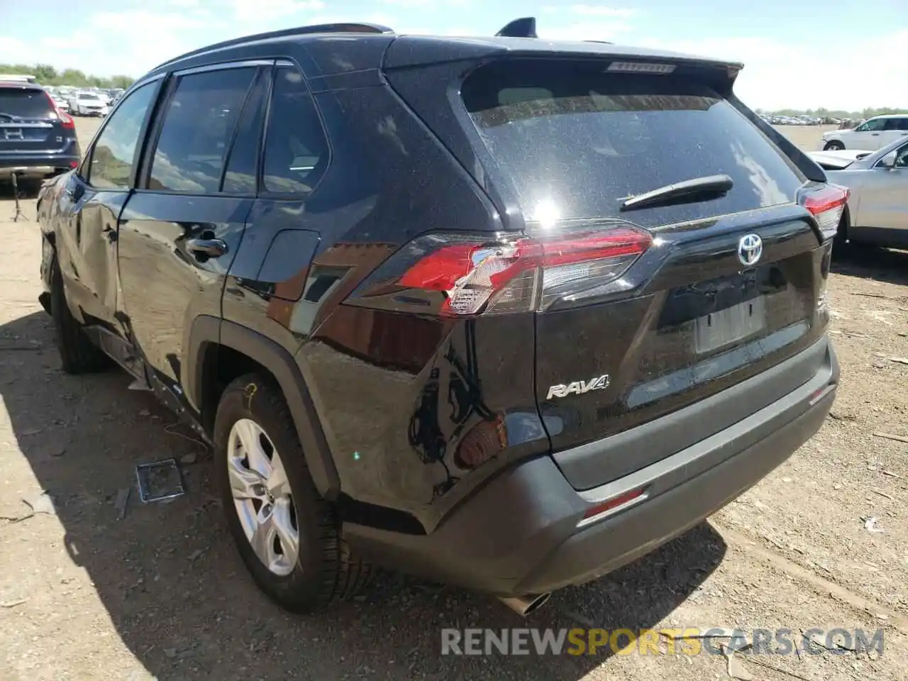 3 Photograph of a damaged car 2T3RWRFV9KW010800 TOYOTA RAV4 2019