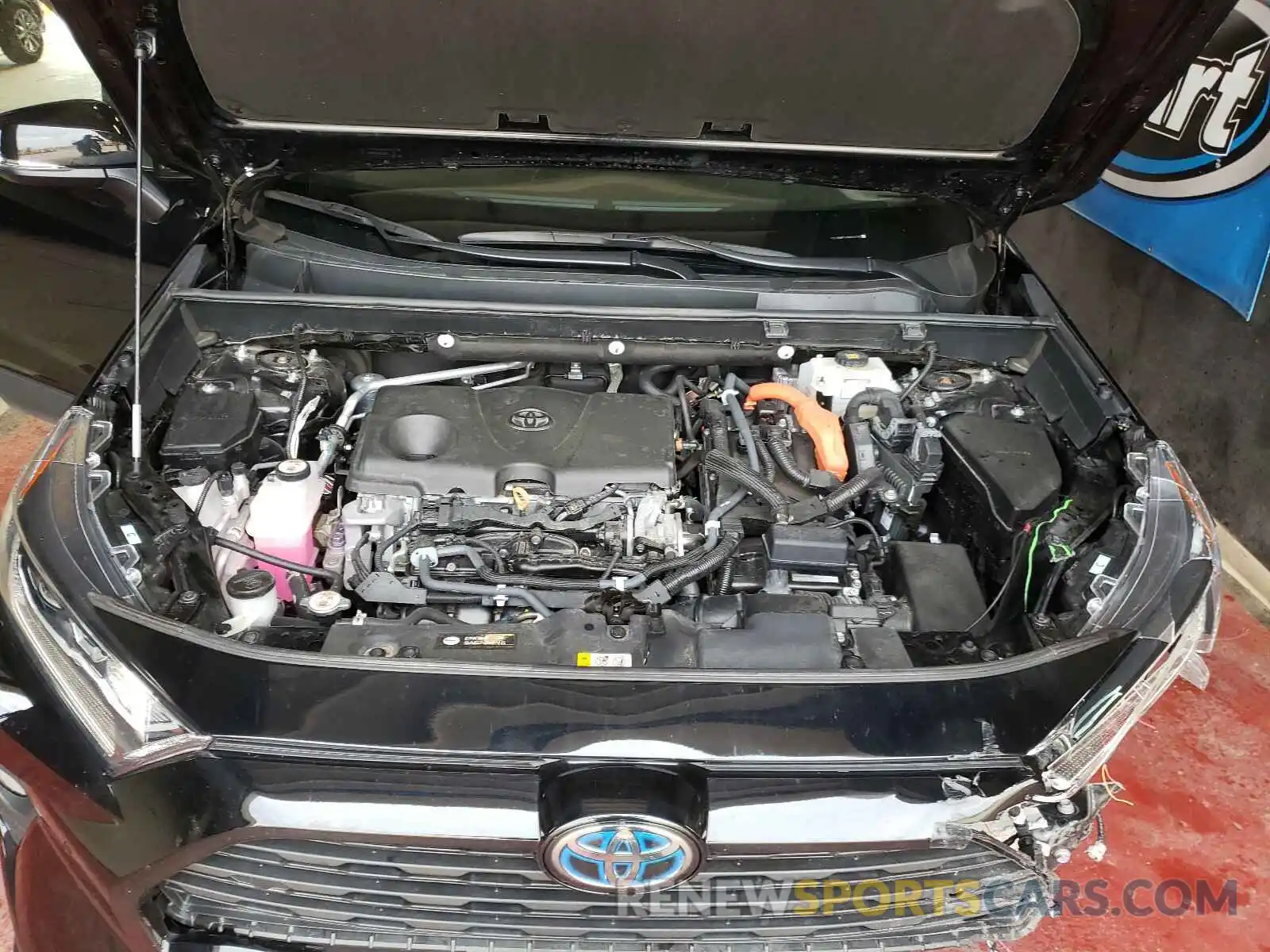 7 Фотография поврежденного автомобиля 2T3RWRFV9KW042789 TOYOTA RAV4 2019