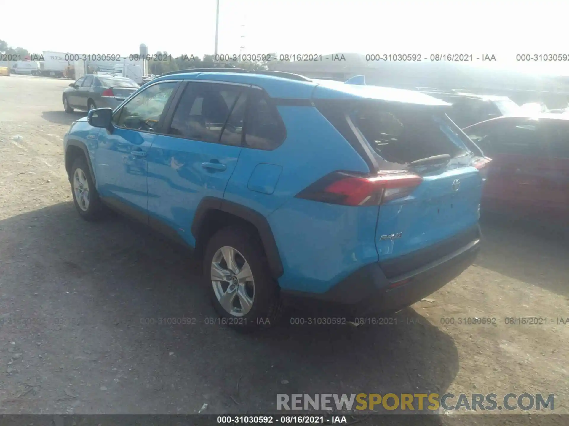 3 Photograph of a damaged car 2T3RWRFVXKW003824 TOYOTA RAV4 2019