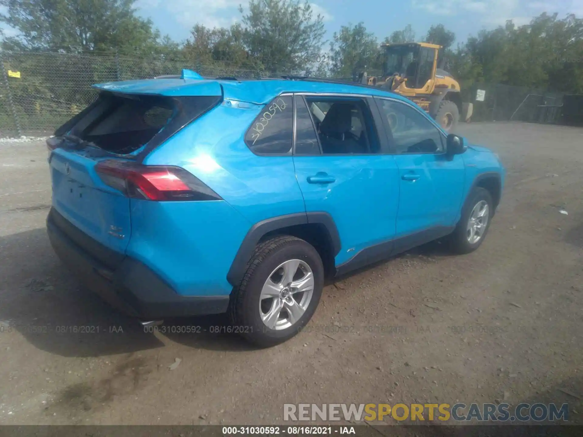 4 Фотография поврежденного автомобиля 2T3RWRFVXKW003824 TOYOTA RAV4 2019